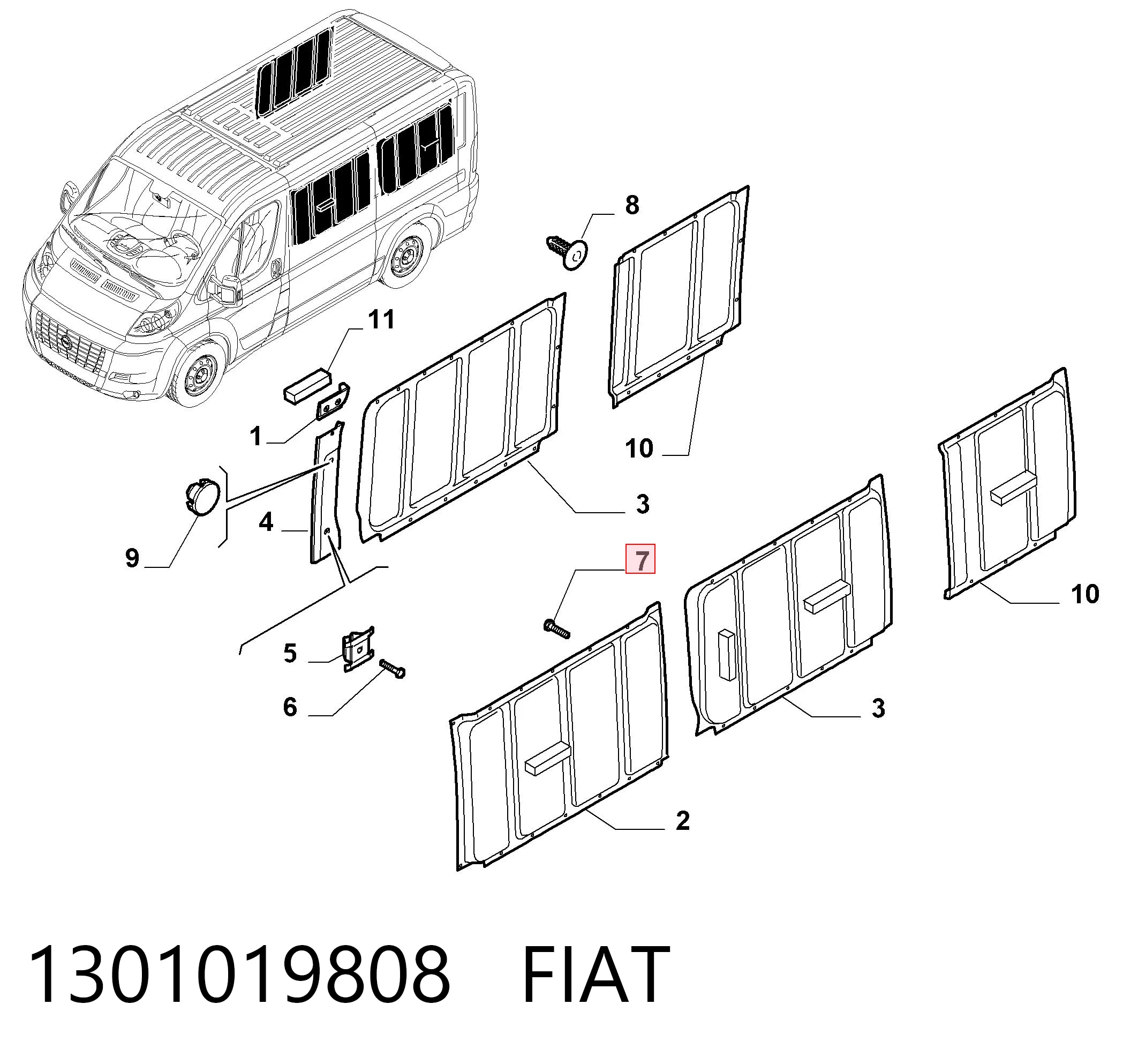 1301019808 Fiat/Alfa/Lancia