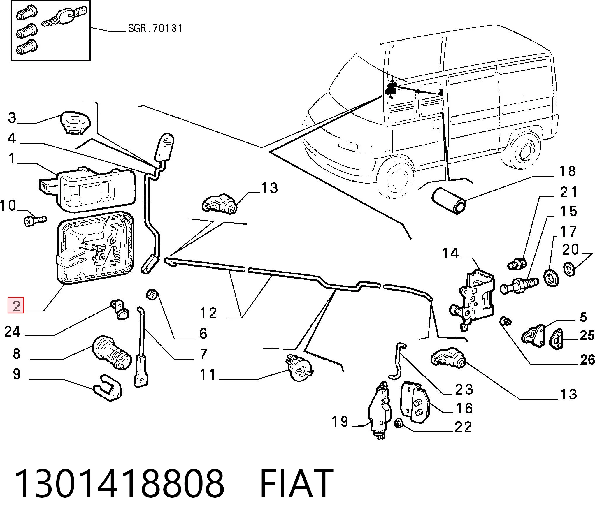 1301418808 Fiat/Alfa/Lancia