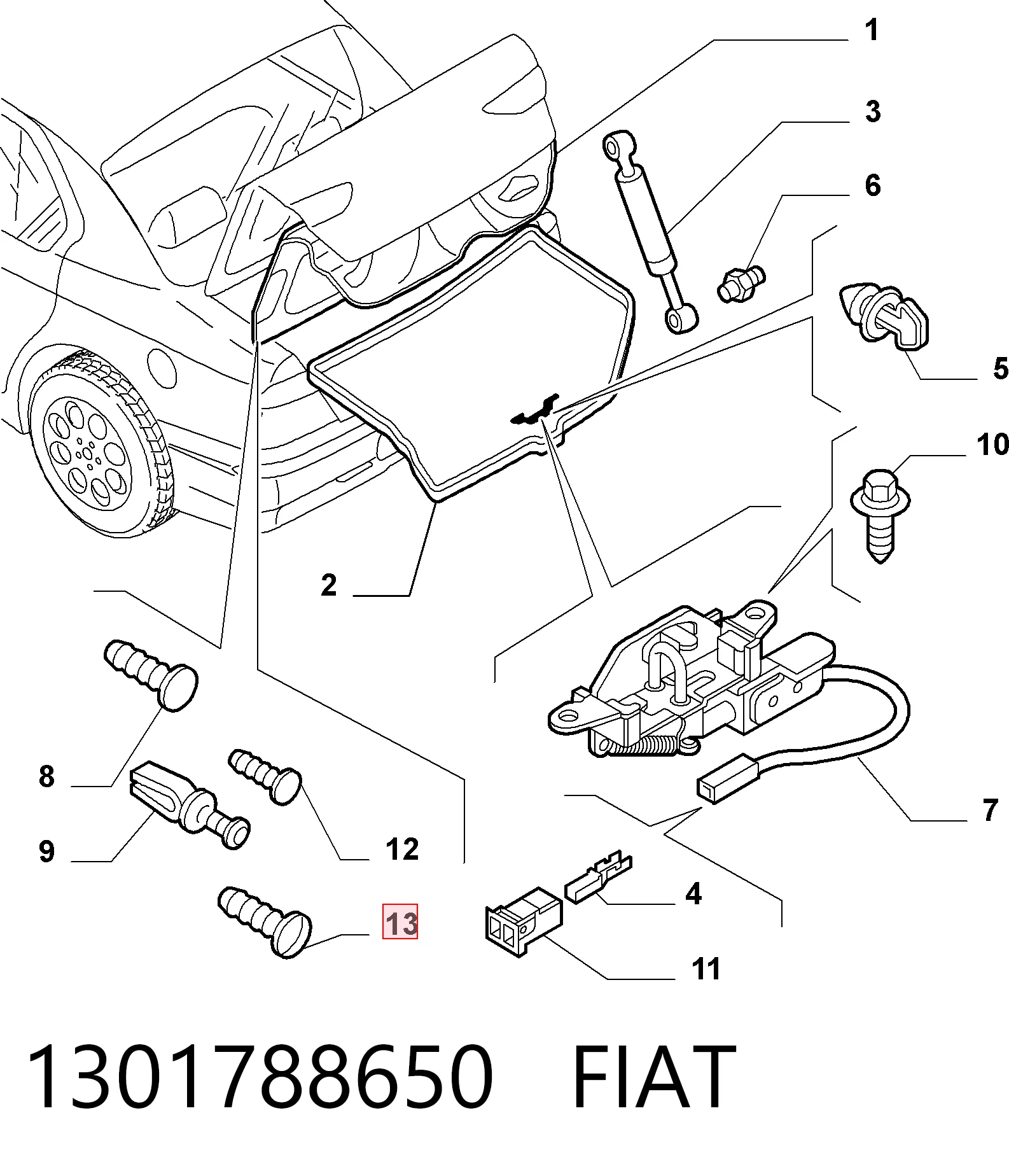 1301788650 Fiat/Alfa/Lancia
