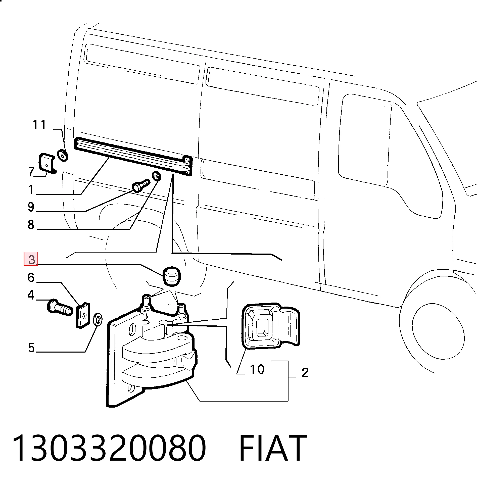 1303320080 Fiat/Alfa/Lancia
