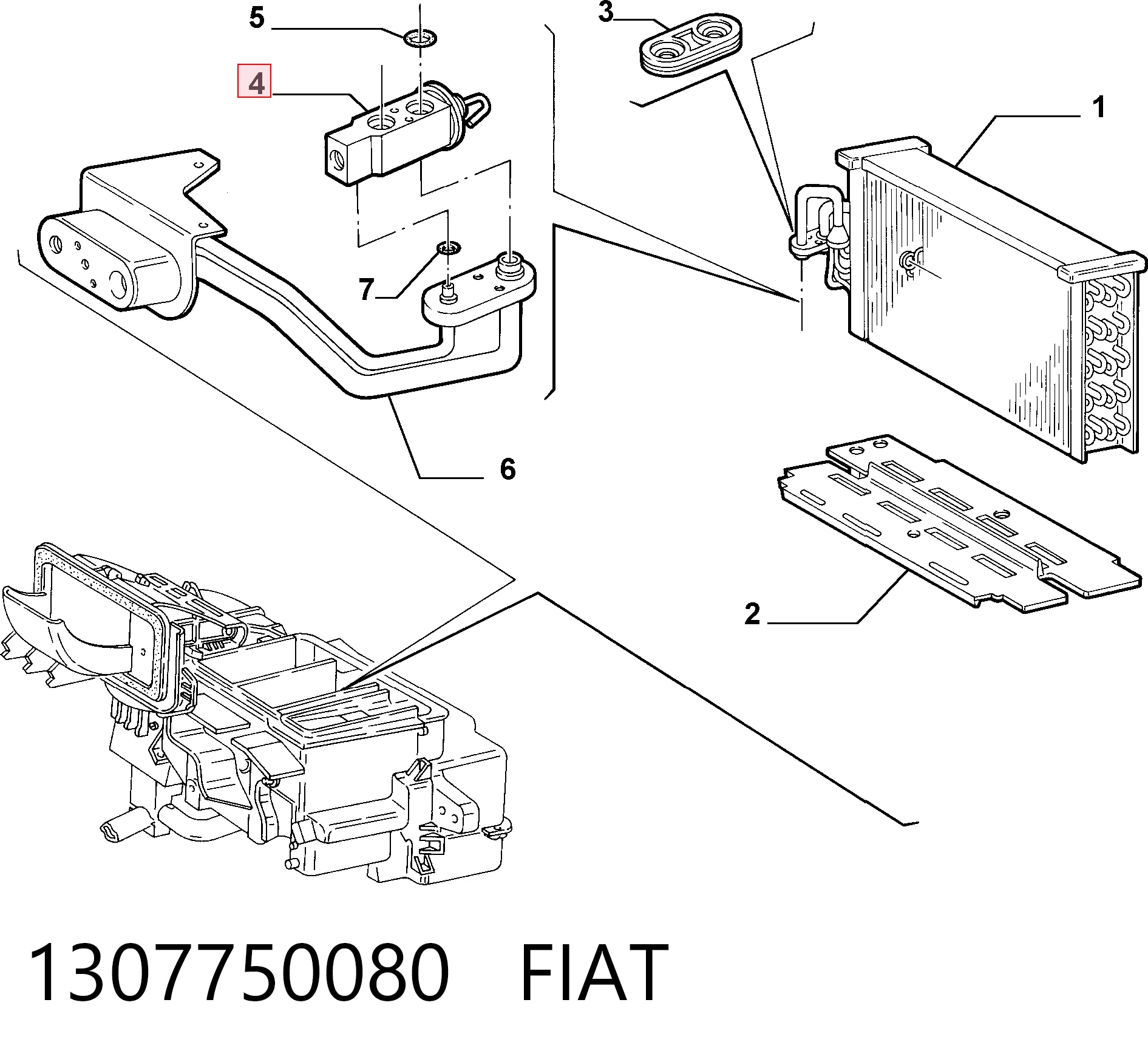1307750080 Fiat/Alfa/Lancia