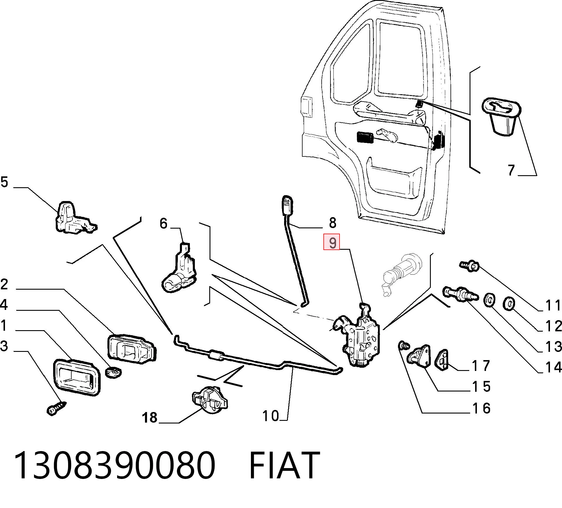 1308390080 Fiat/Alfa/Lancia