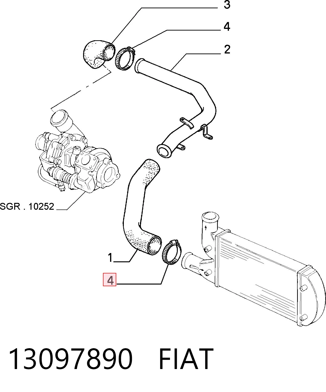 13097890 Fiat/Alfa/Lancia
