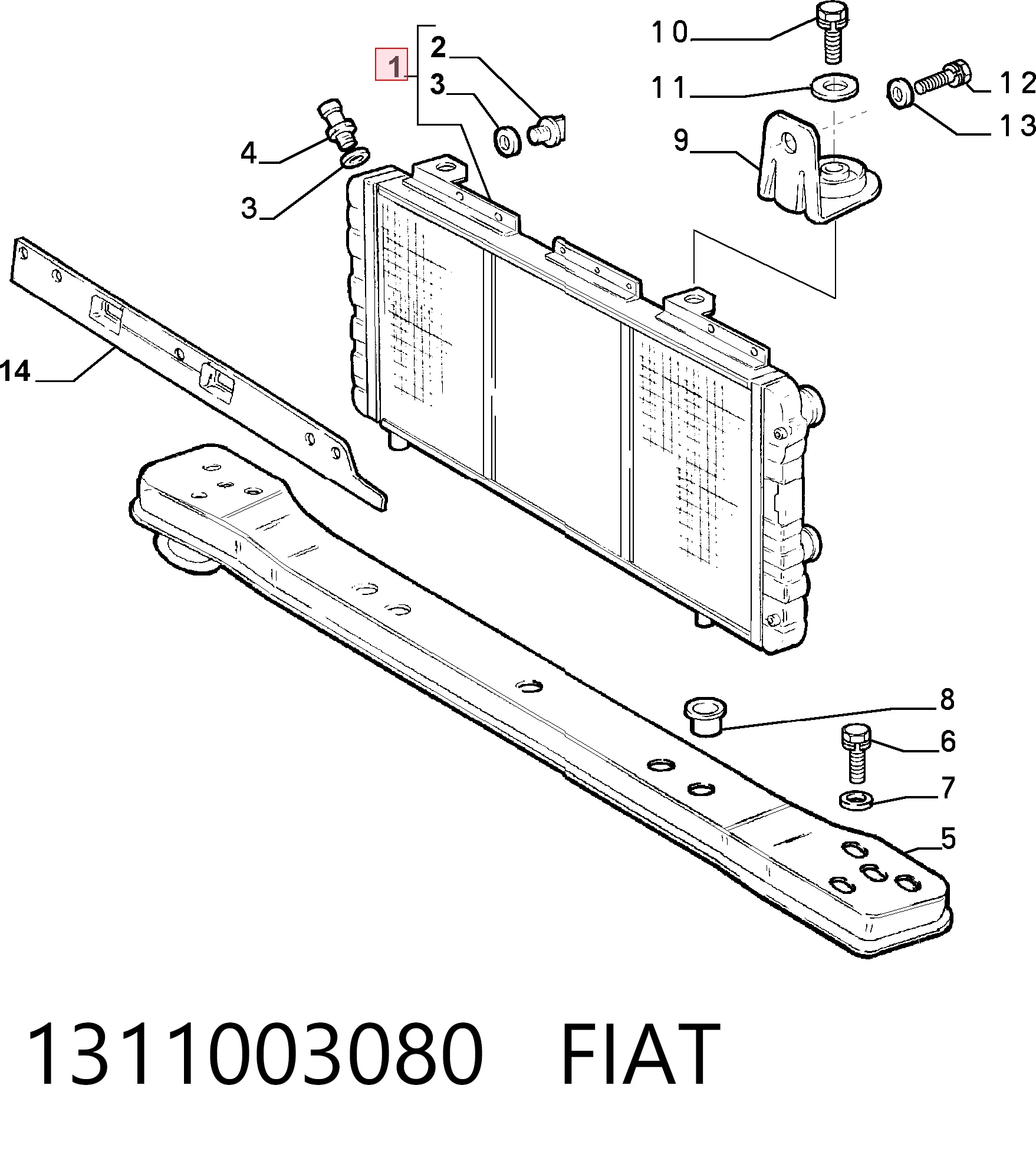 Radiadores Ducato II plataforma a bordo (1994-2002) original desde 93,15 €