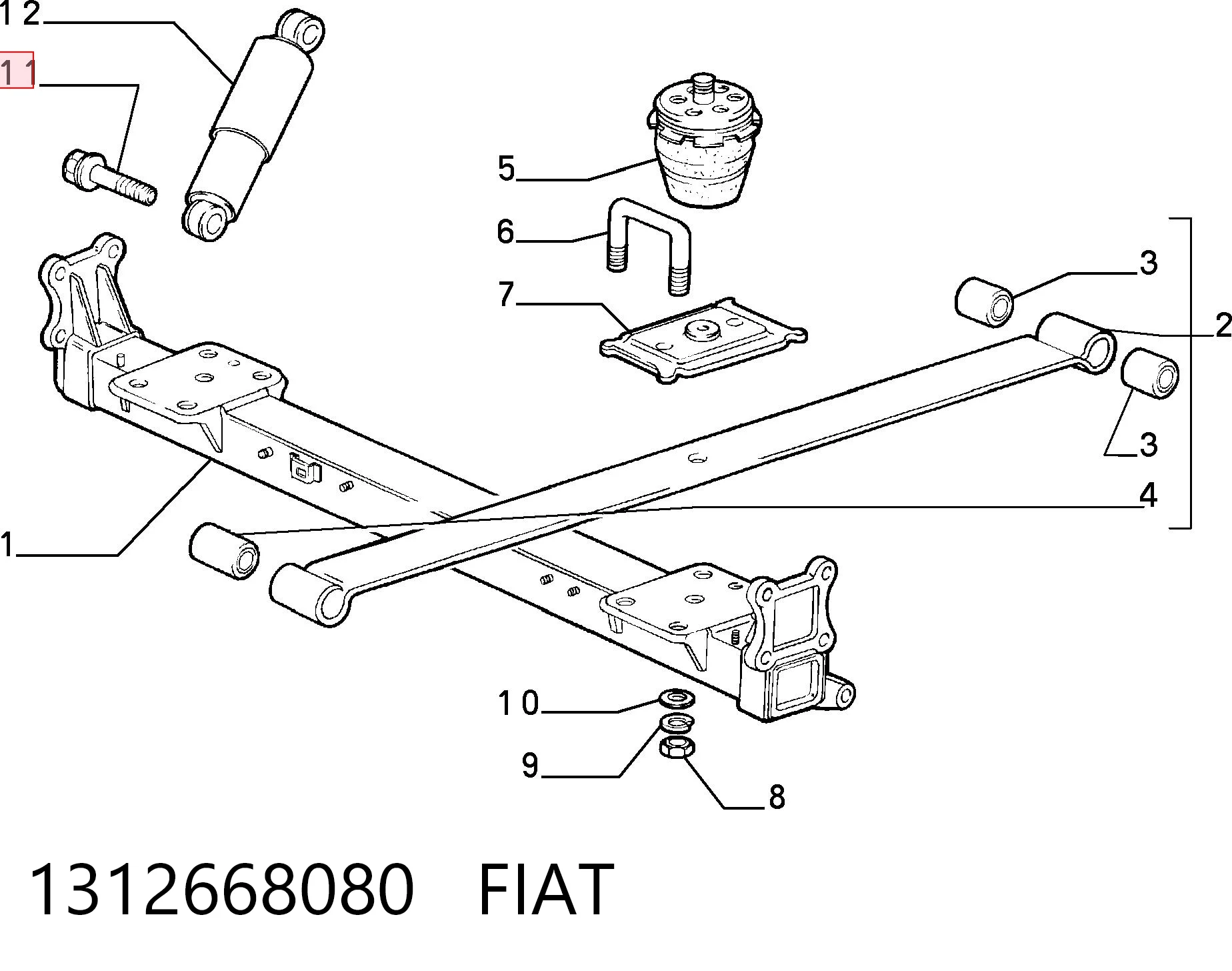 1312668080 Fiat/Alfa/Lancia