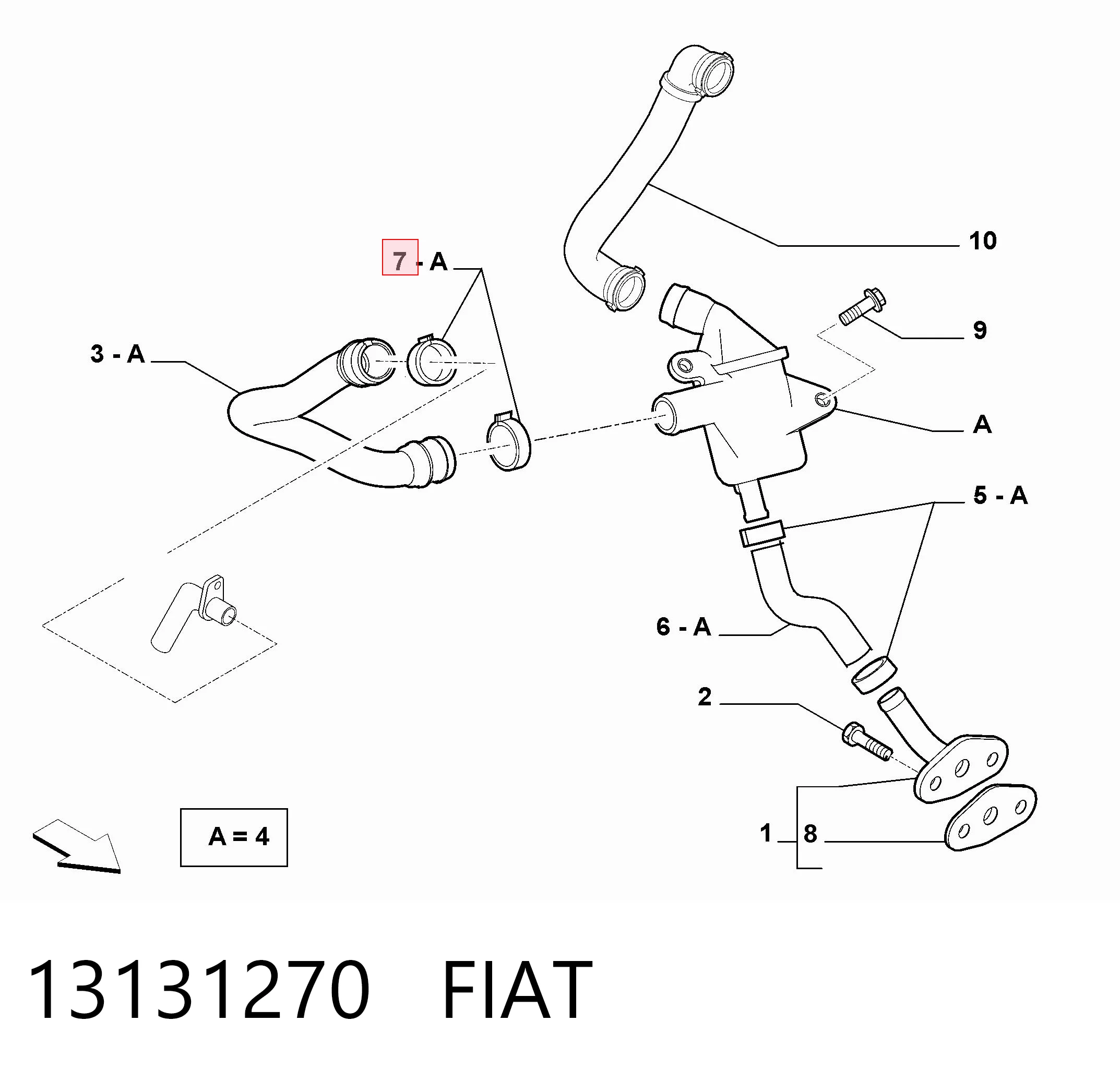 13131270 Fiat/Alfa/Lancia