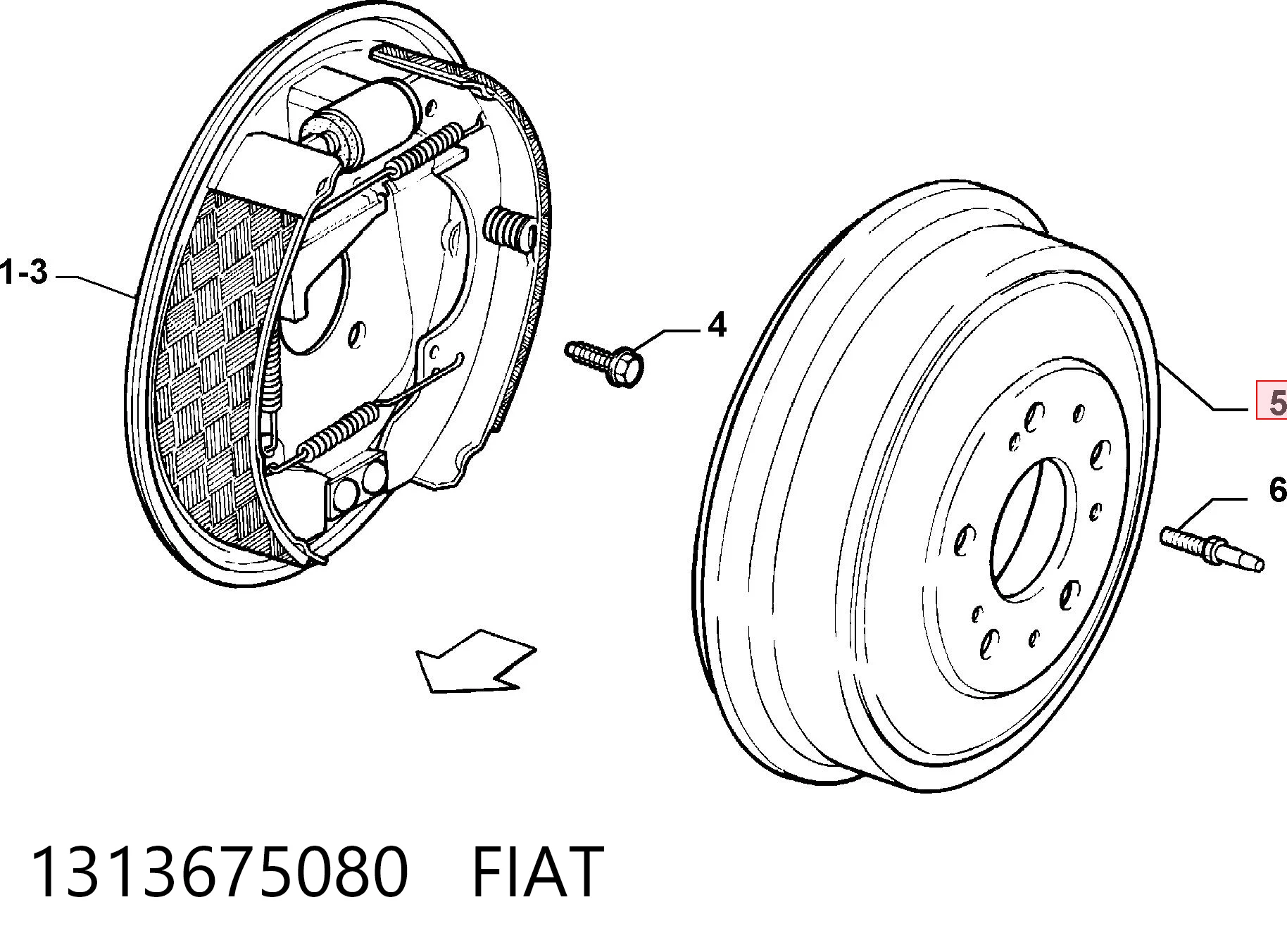 1313675080 Fiat/Alfa/Lancia