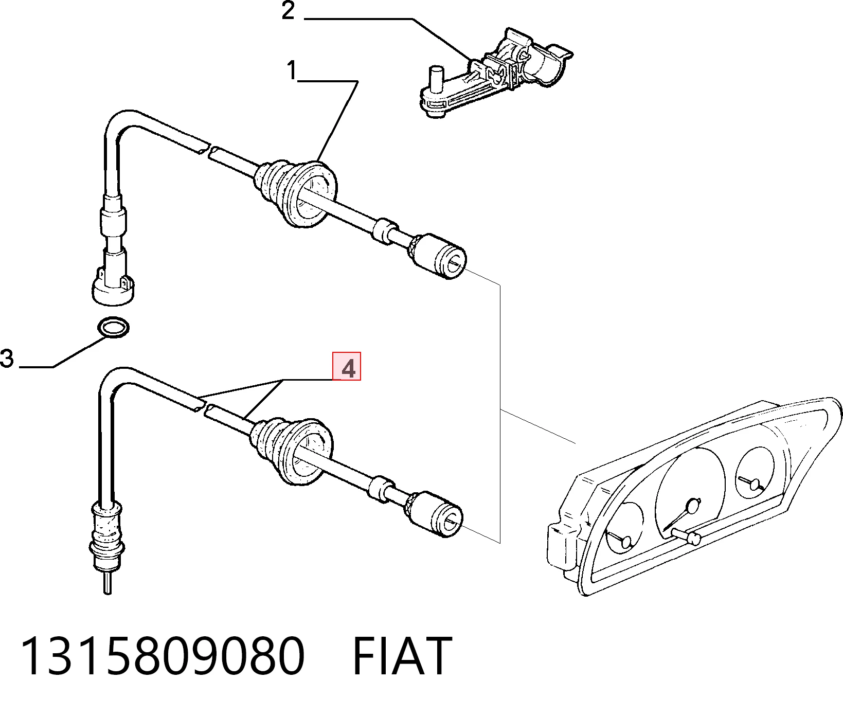 1315809080 Fiat/Alfa/Lancia