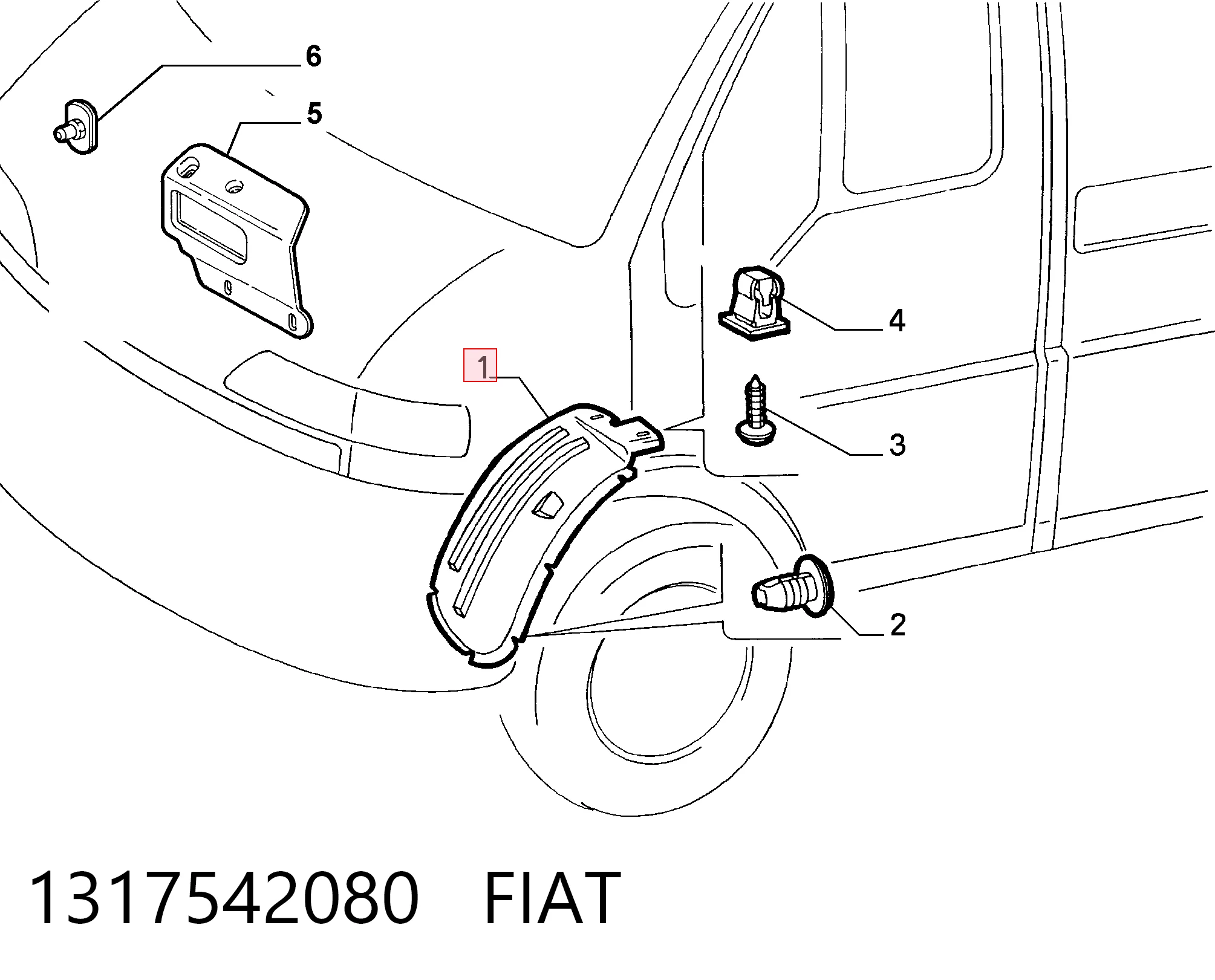 1317542080 Fiat/Alfa/Lancia