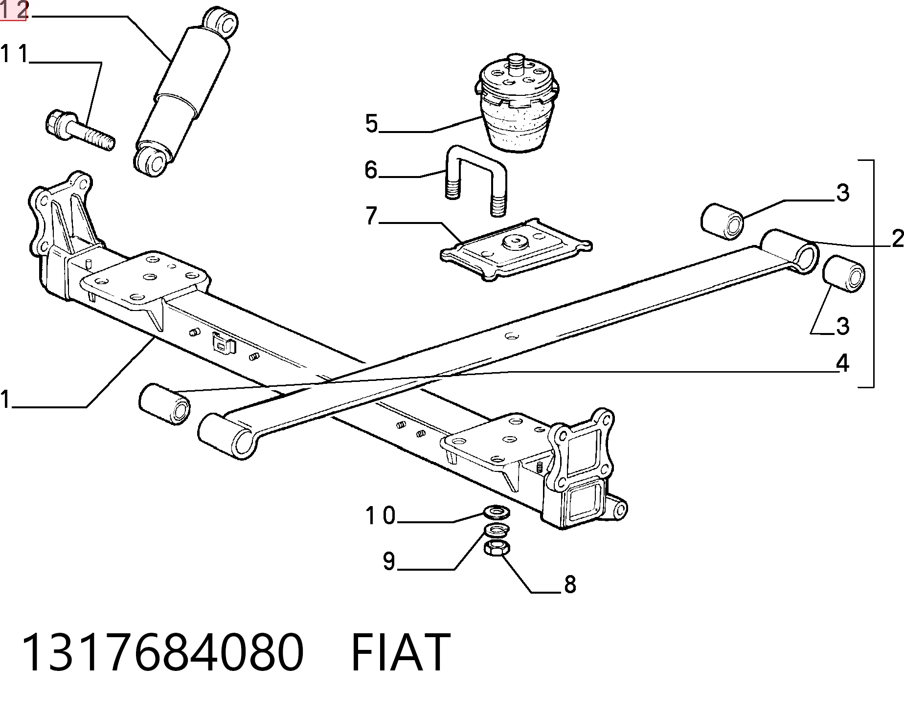 1317684080 Fiat/Alfa/Lancia