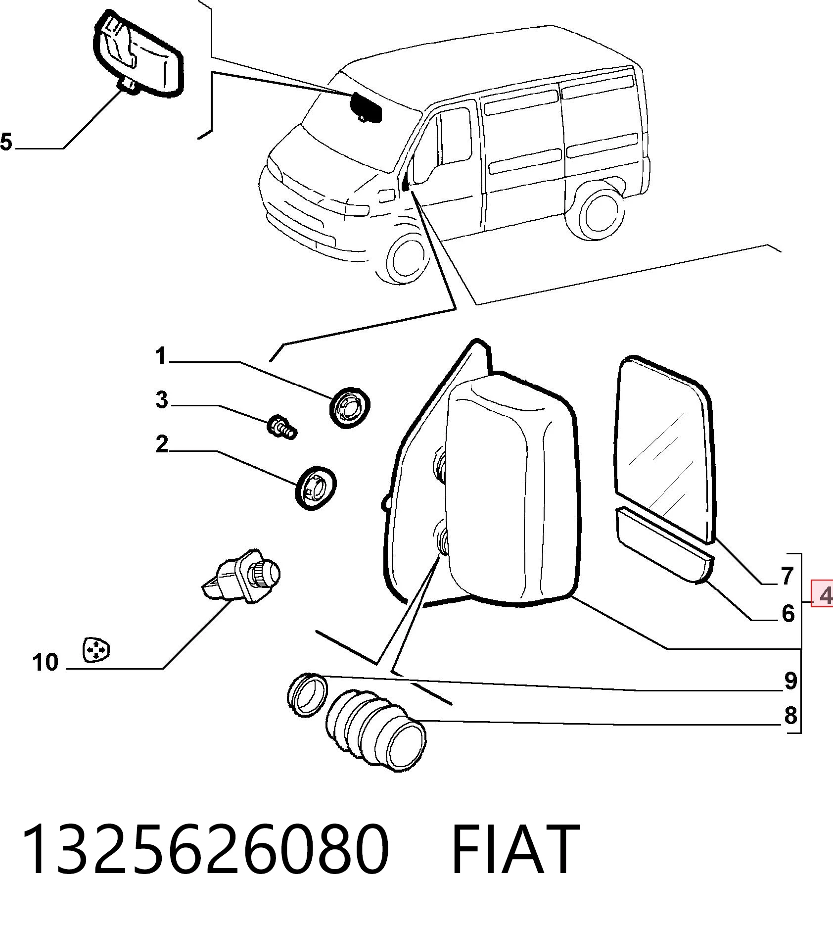 1325626080 Fiat/Alfa/Lancia