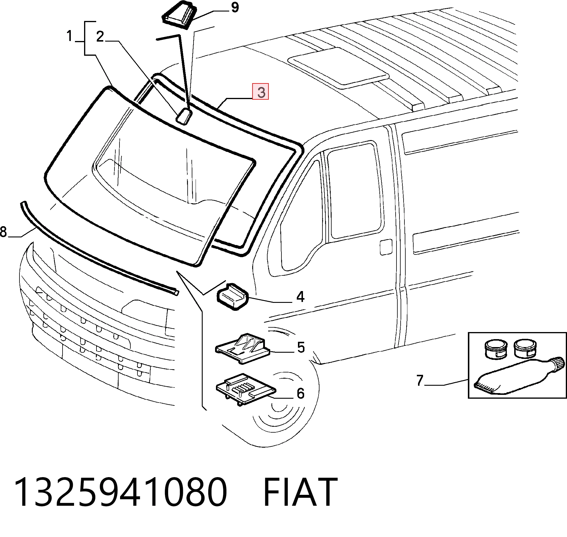 1325941080 Fiat/Alfa/Lancia