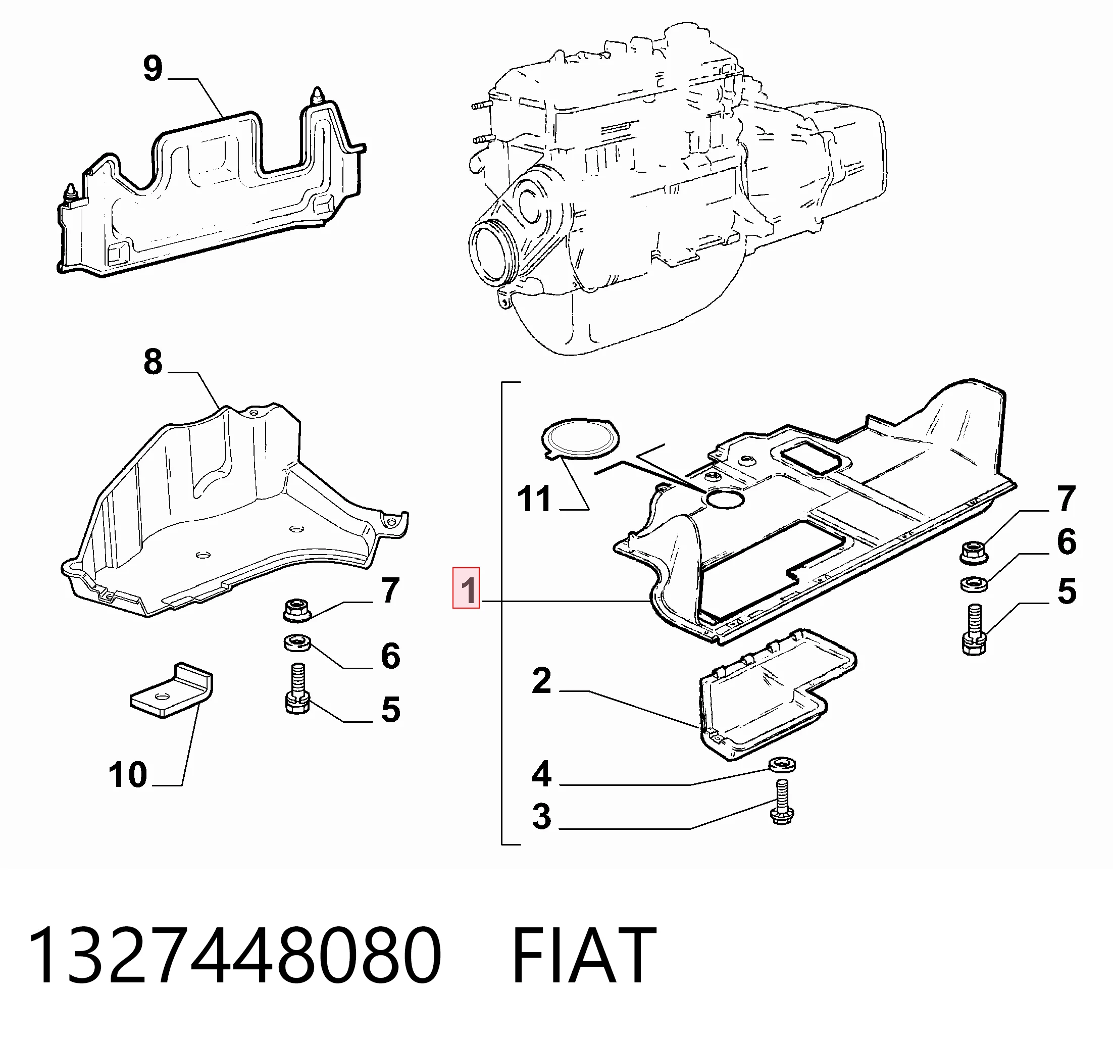 Protección motor / empotramiento para Peugeot Boxer II 244