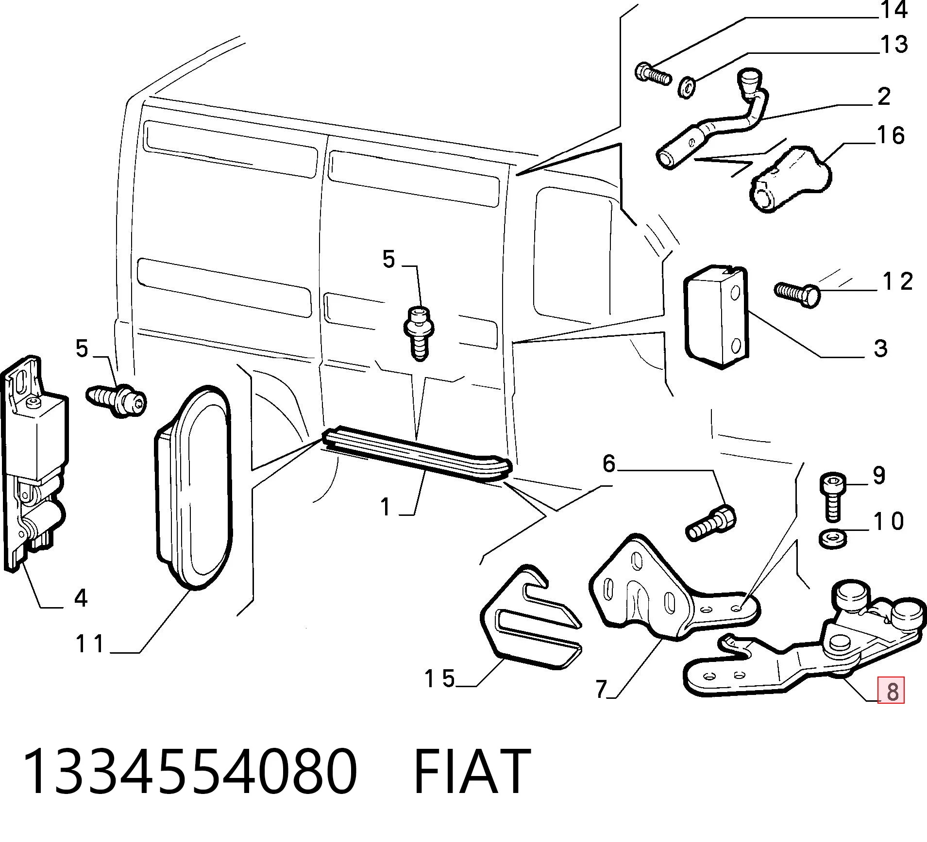 1334554080 Fiat/Alfa/Lancia