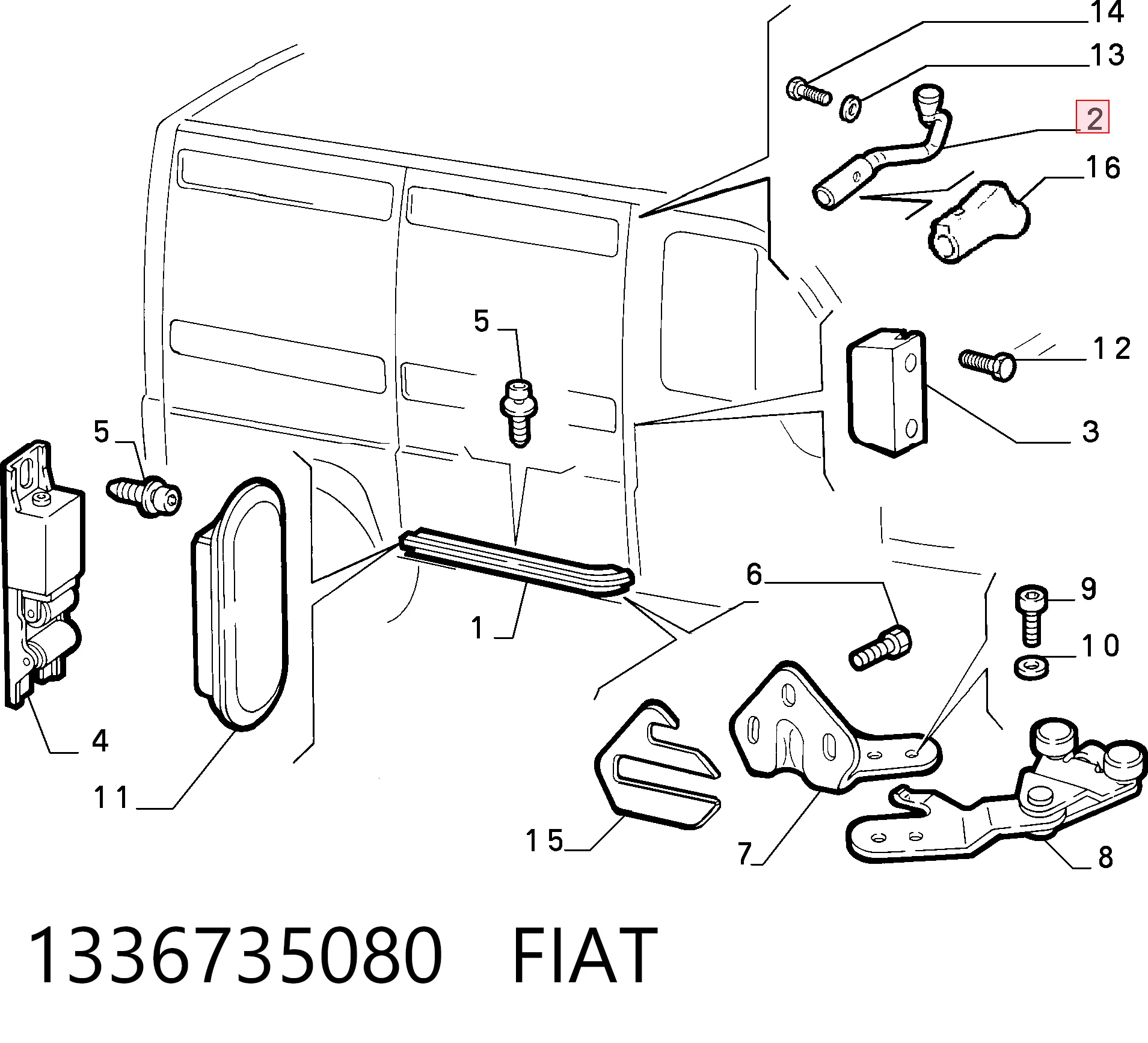 1336735080 Fiat/Alfa/Lancia