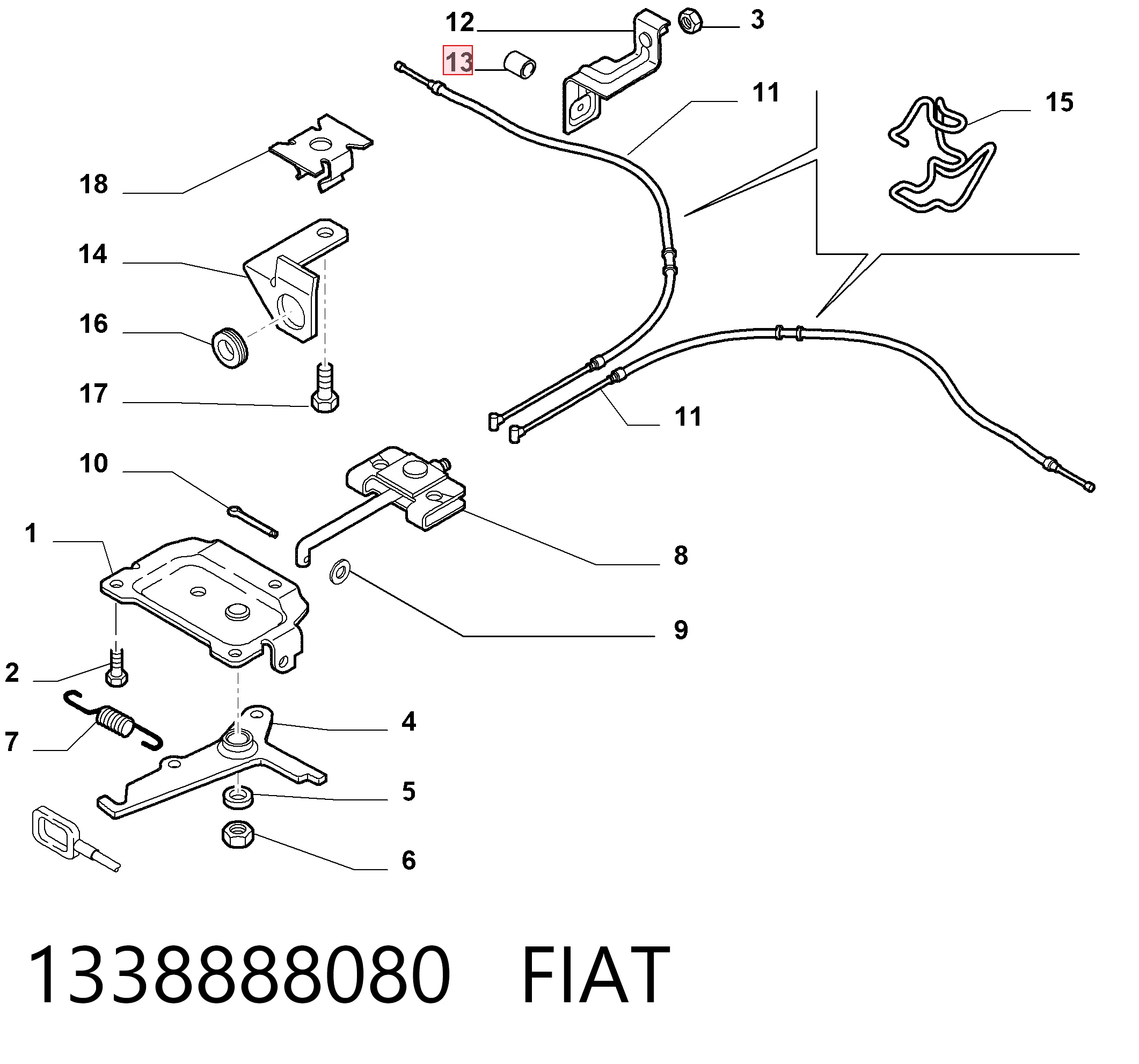 1338888080 Fiat/Alfa/Lancia