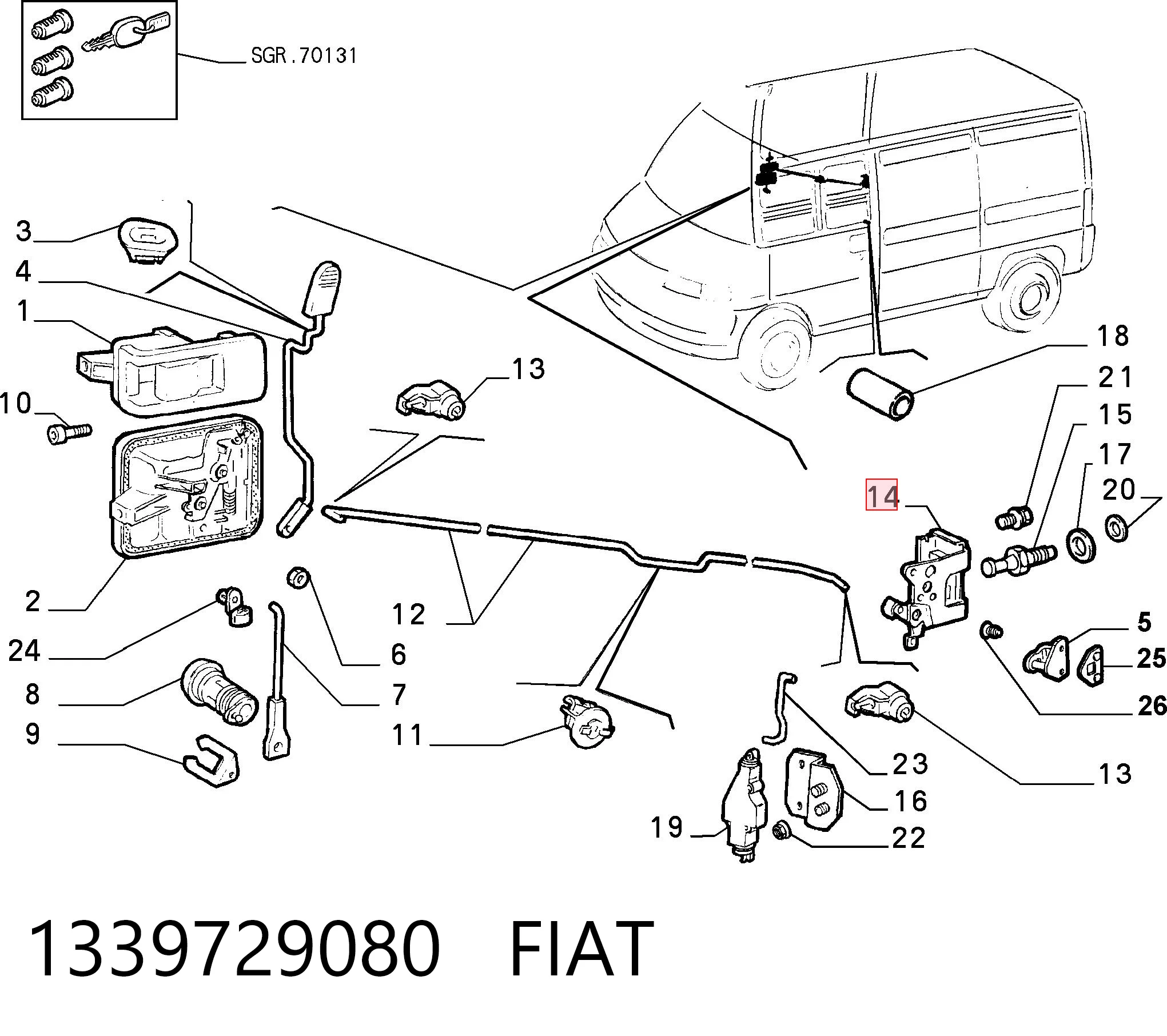 1339729080 Fiat/Alfa/Lancia
