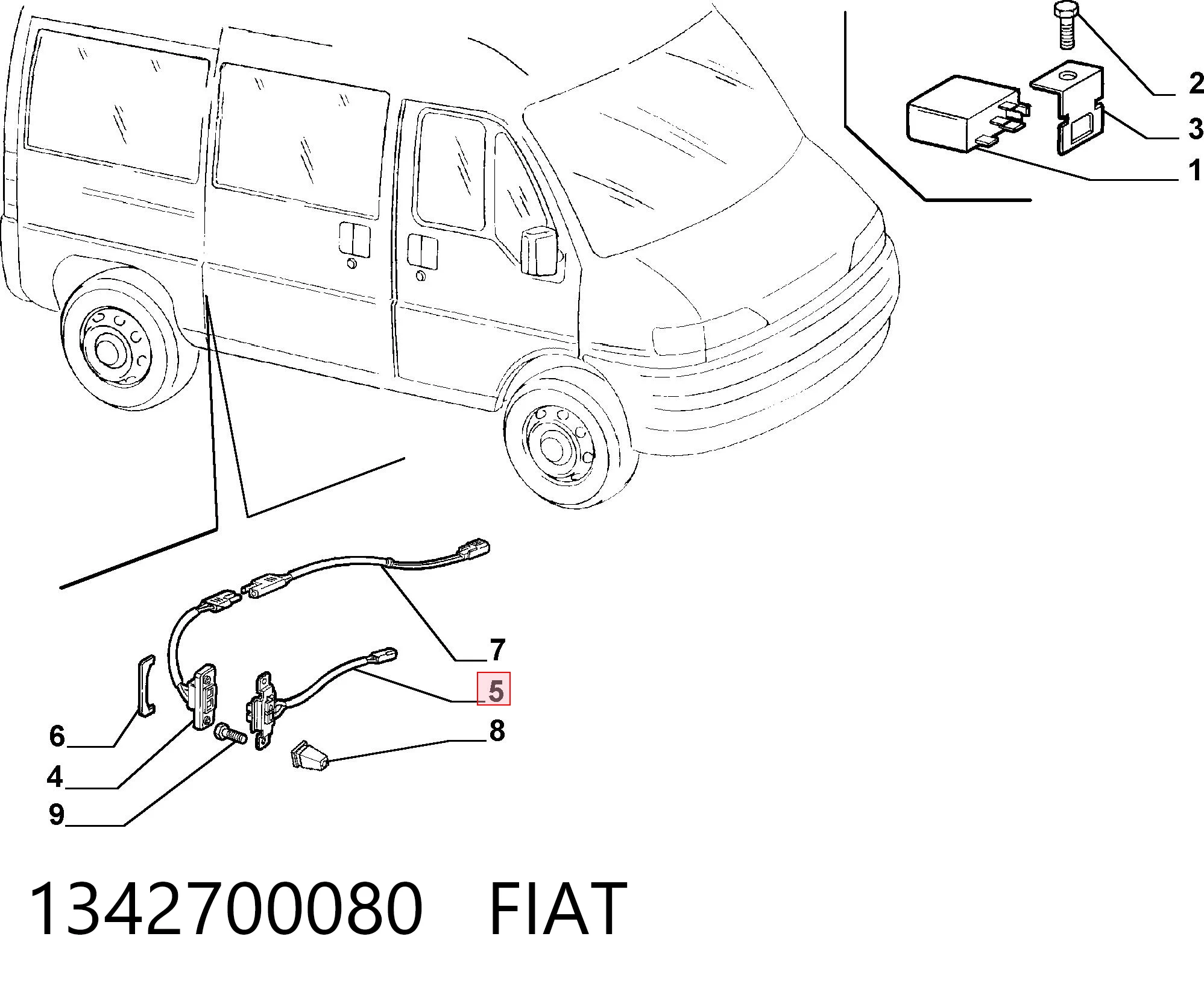 1342700080 Fiat/Alfa/Lancia