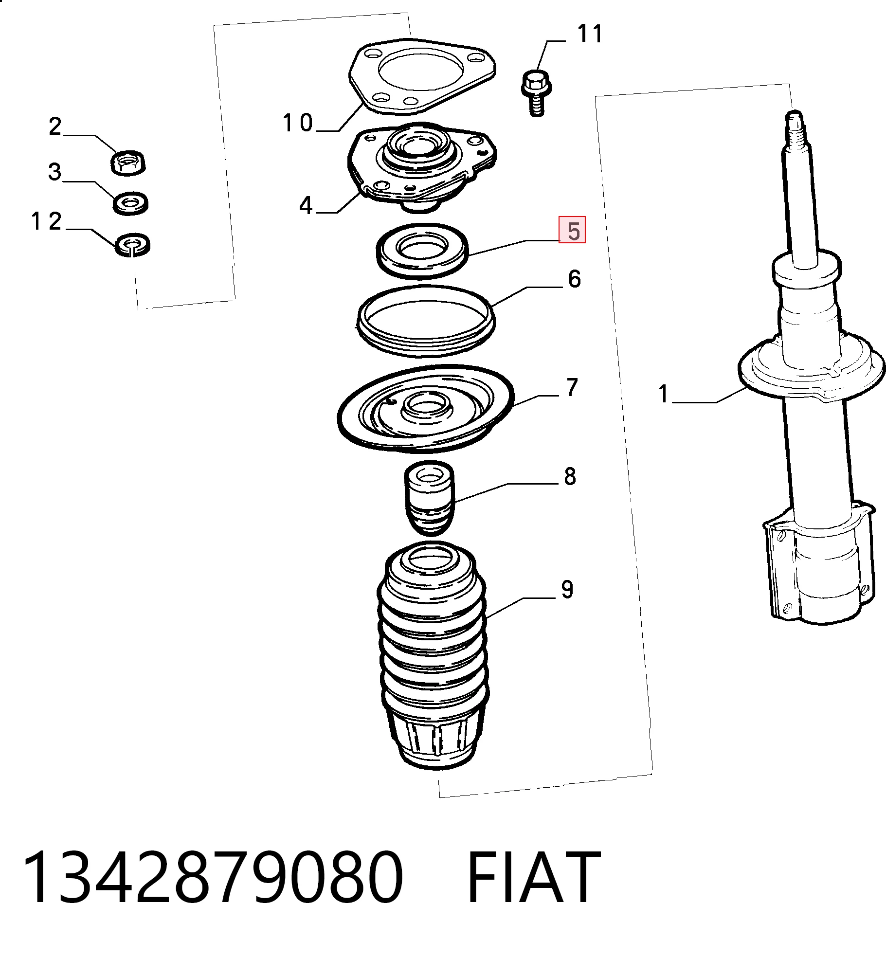 1342879080 Fiat/Alfa/Lancia