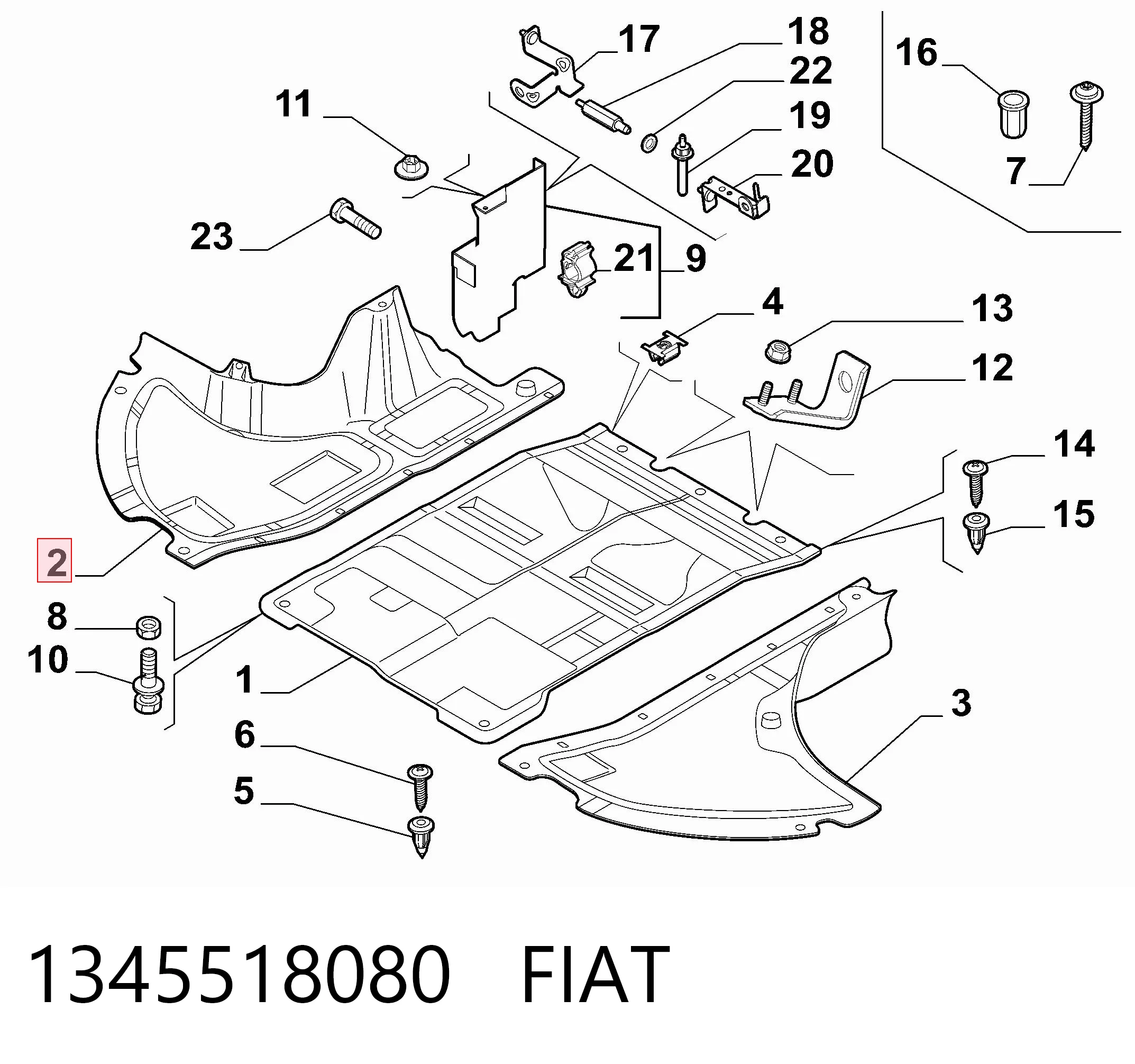 1345518080 Fiat/Alfa/Lancia