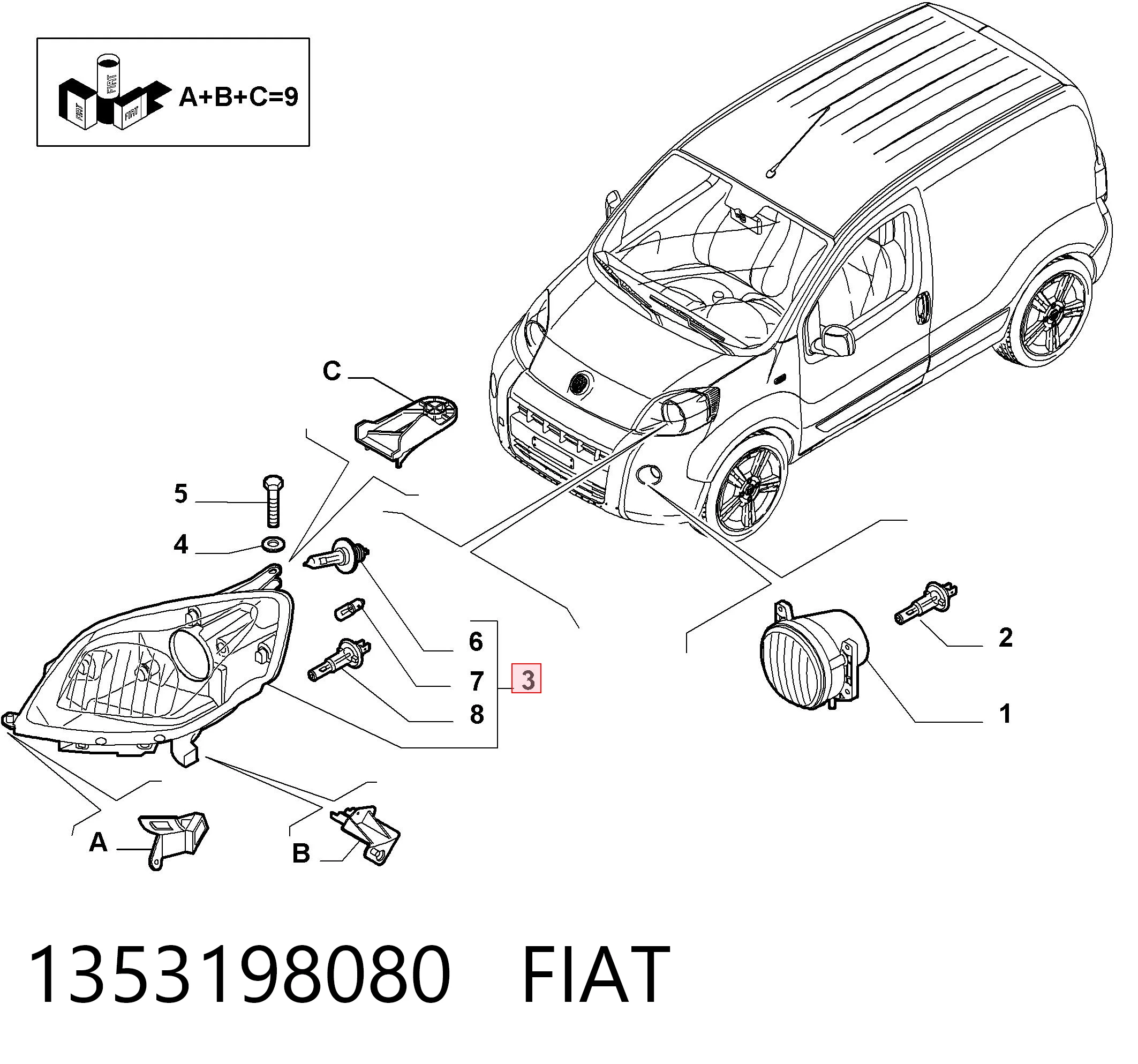 1353198080 Fiat/Alfa/Lancia