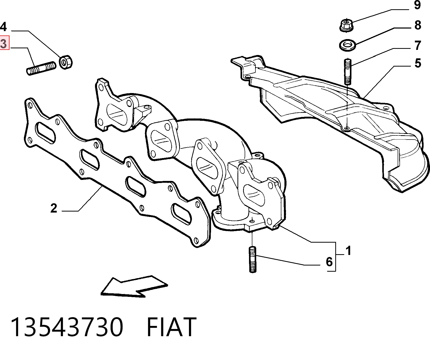 13543730 Fiat/Alfa/Lancia