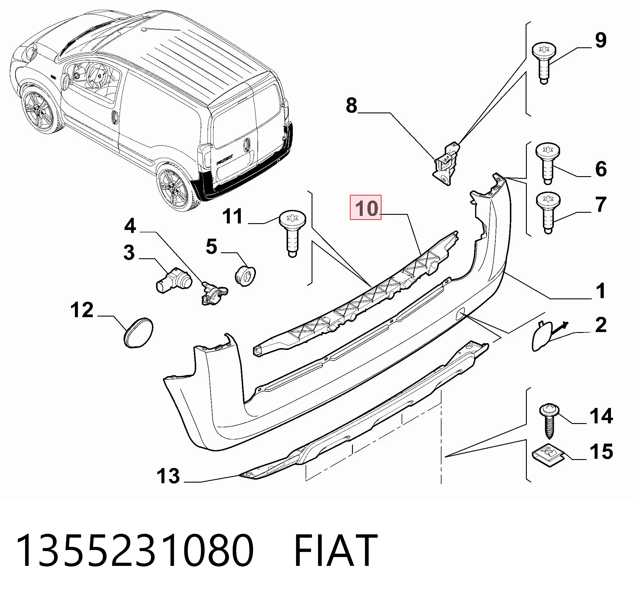 1355231080 Fiat/Alfa/Lancia