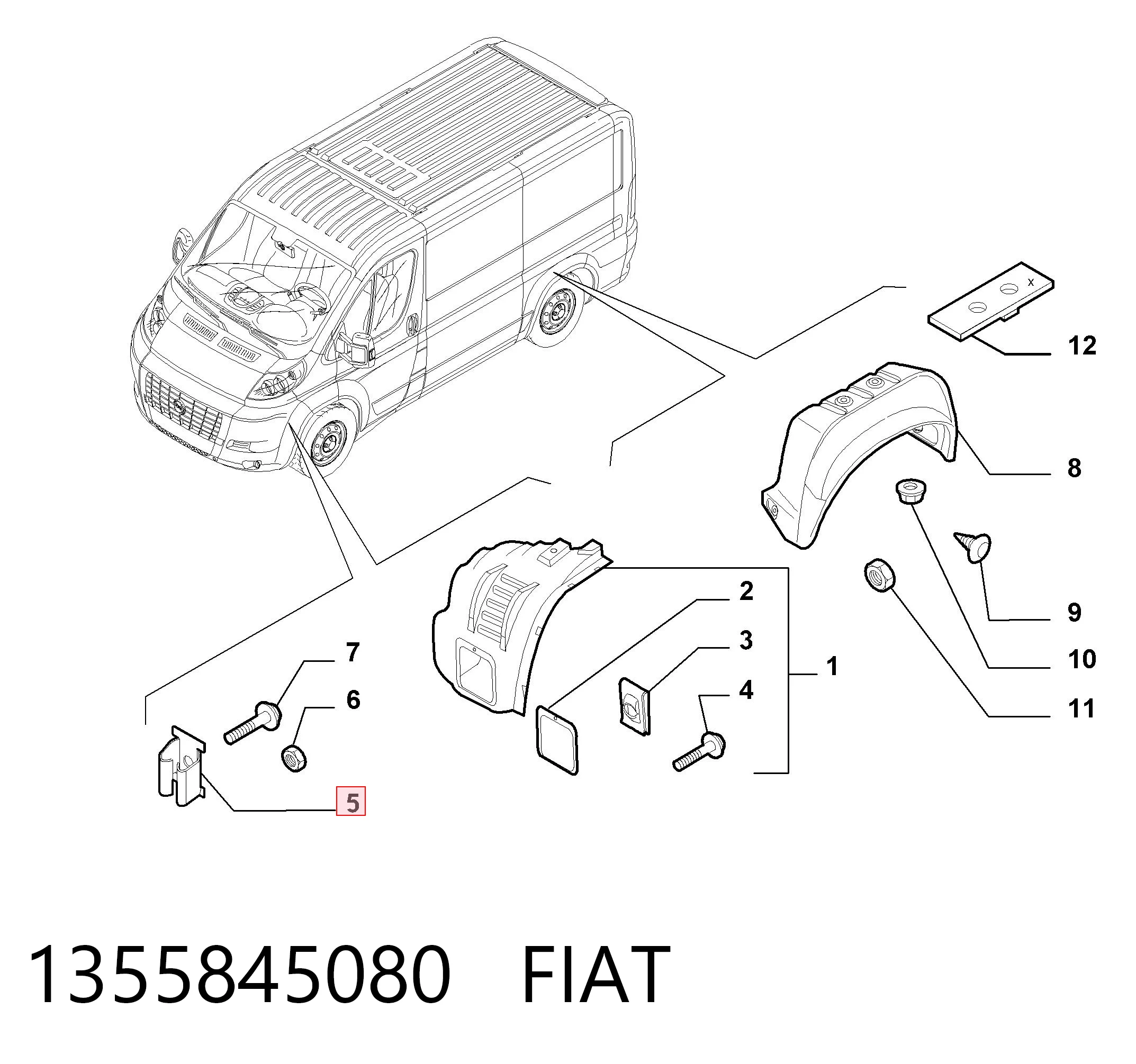 1355845080 Fiat/Alfa/Lancia
