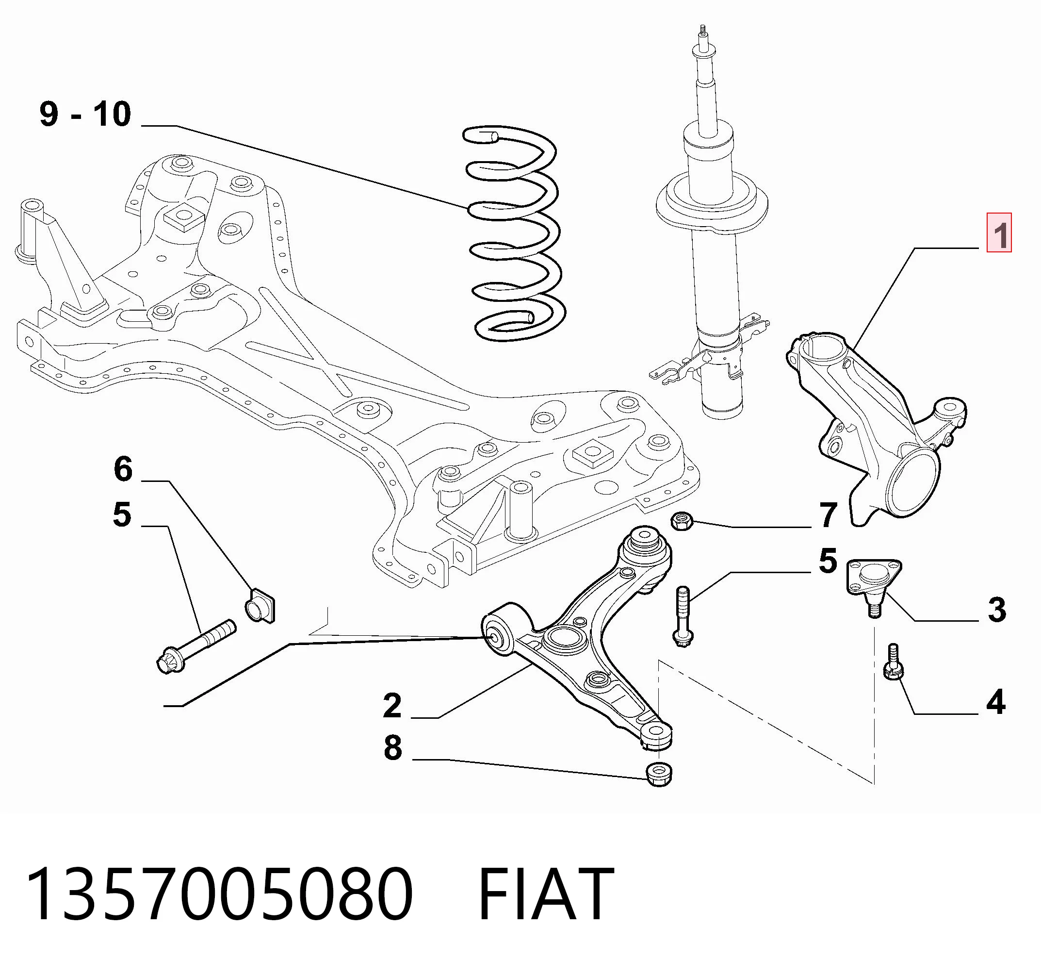 1357005080 Fiat/Alfa/Lancia
