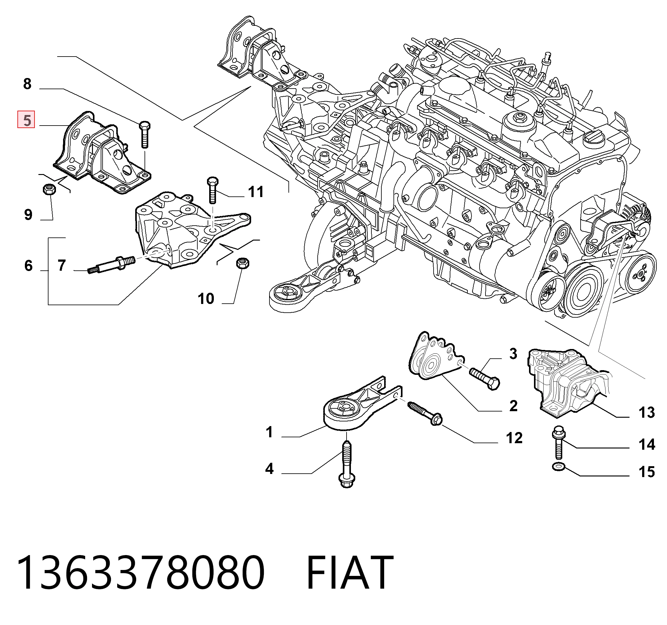 1363378080 Fiat/Alfa/Lancia