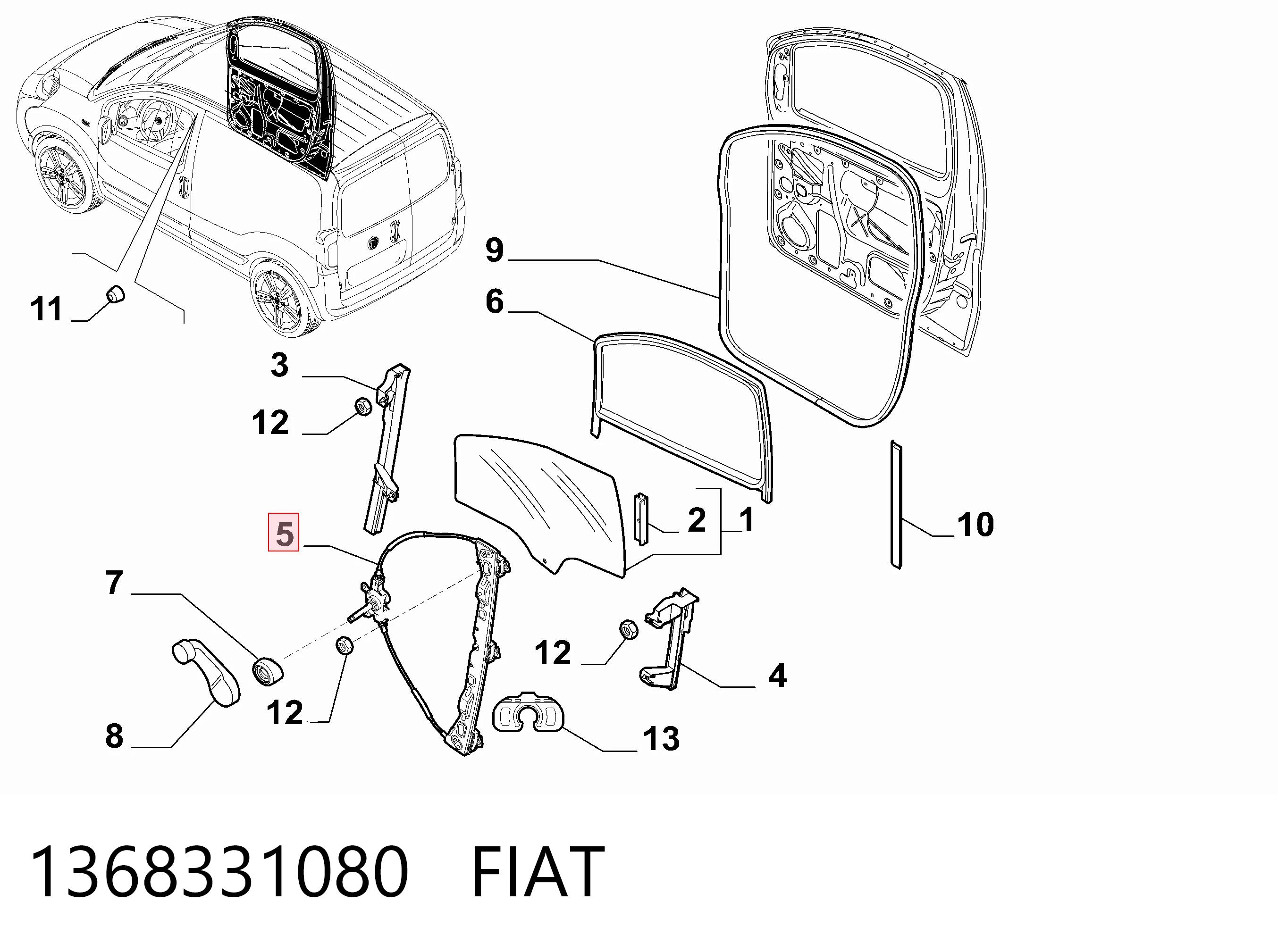1368331080 Fiat/Alfa/Lancia