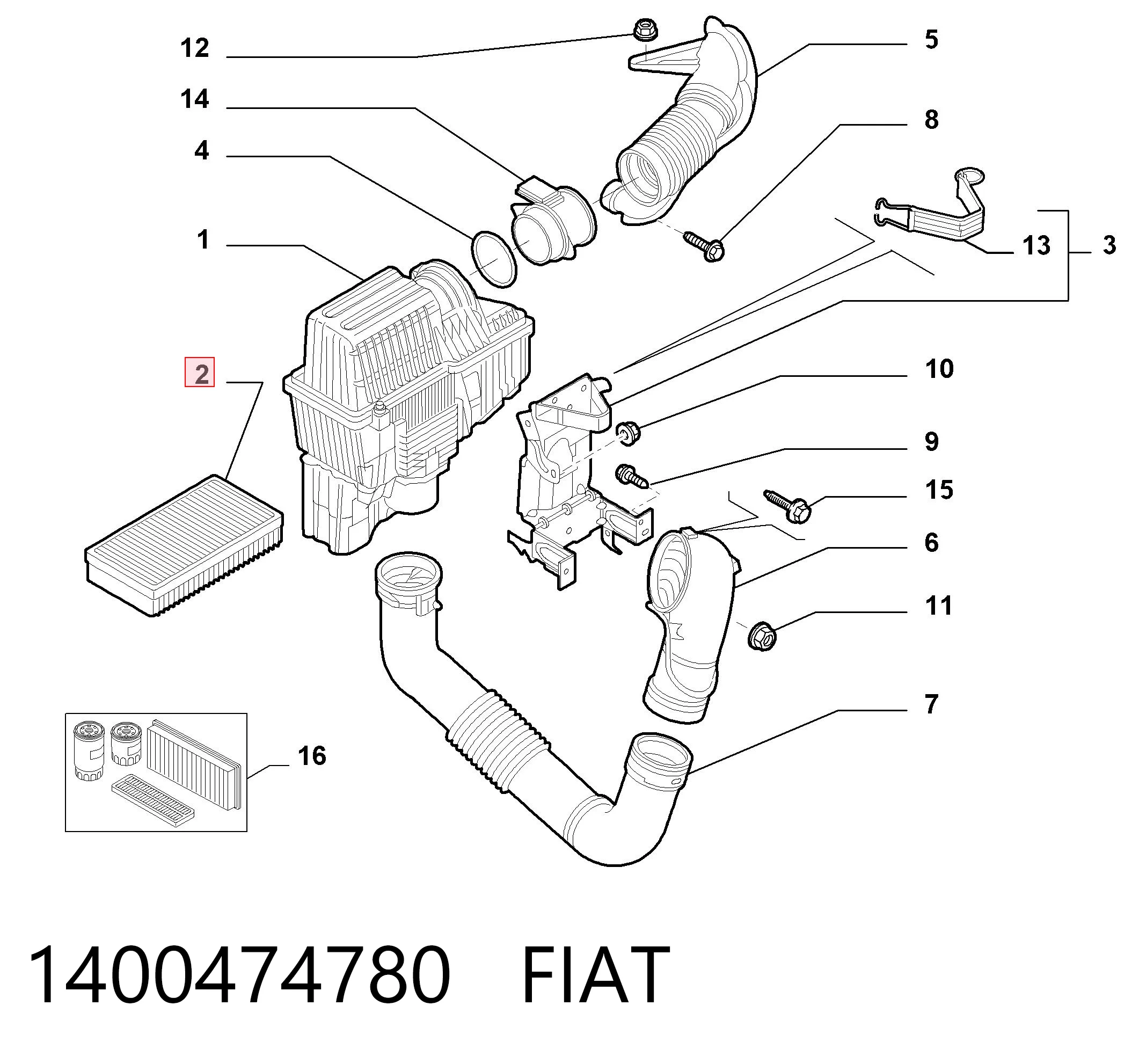 1400474780 Fiat/Alfa/Lancia