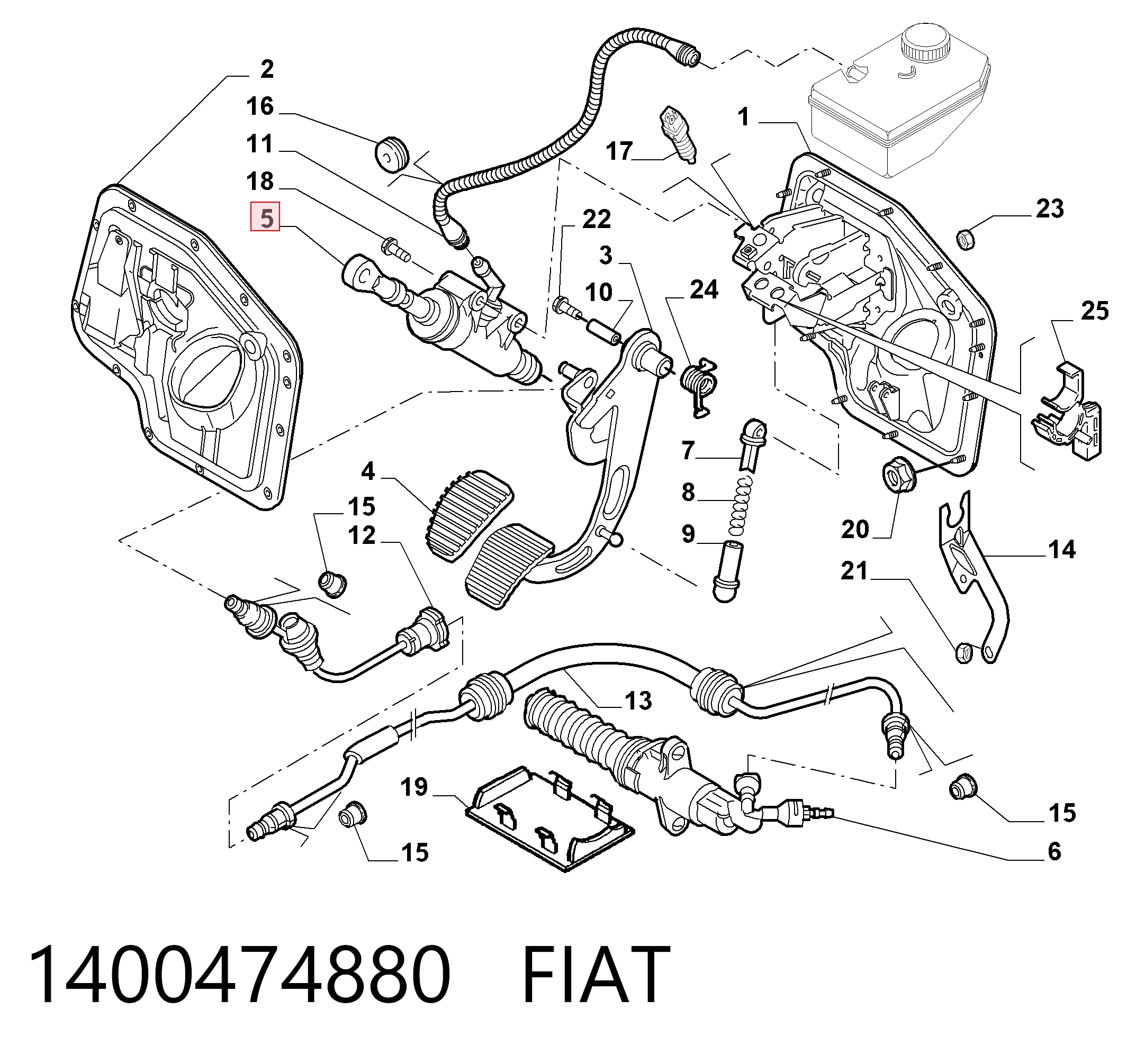 Cilindro de embrague Fiat Scudo  desde 44,72 €