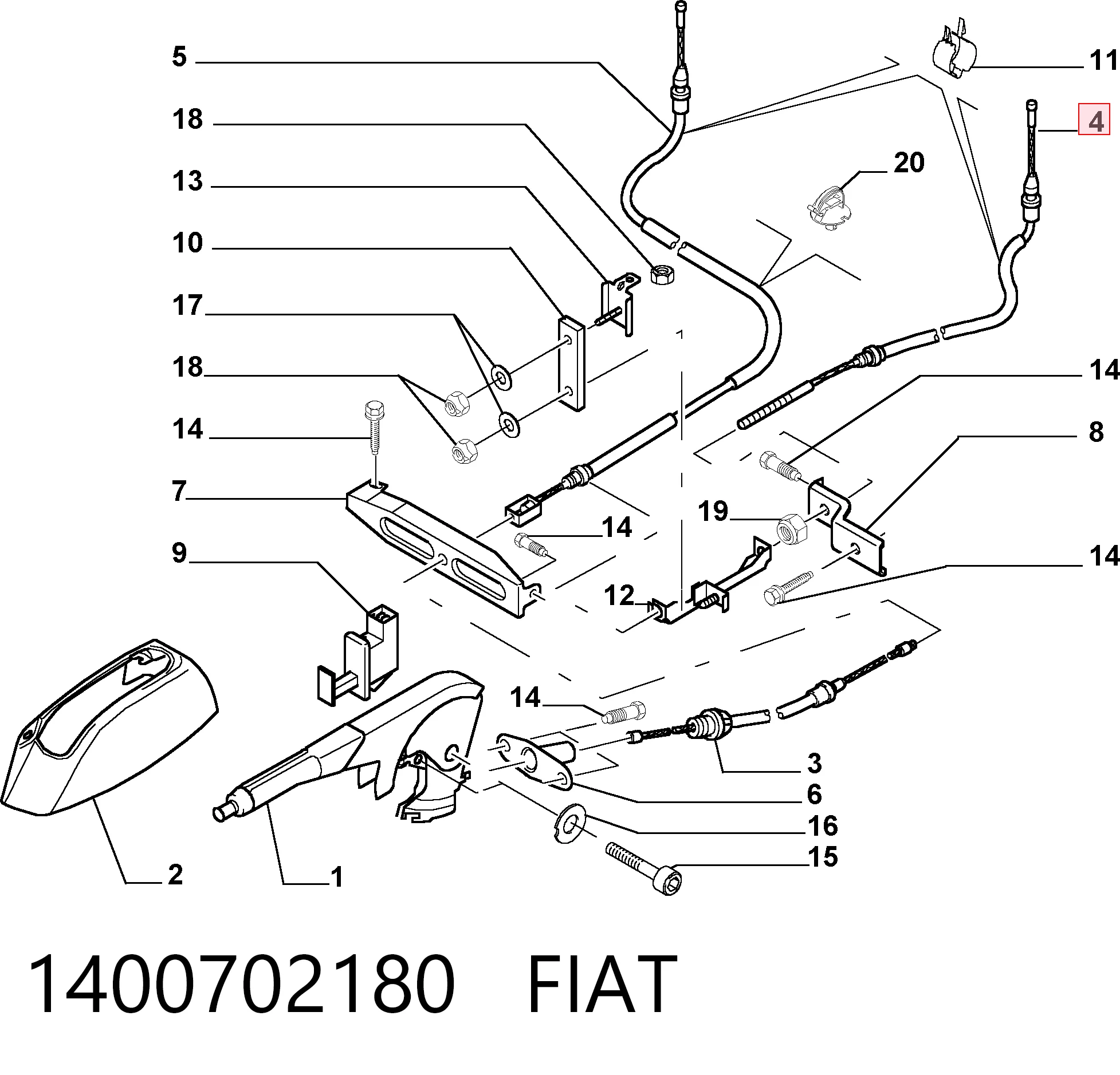 1400702180 Fiat/Alfa/Lancia