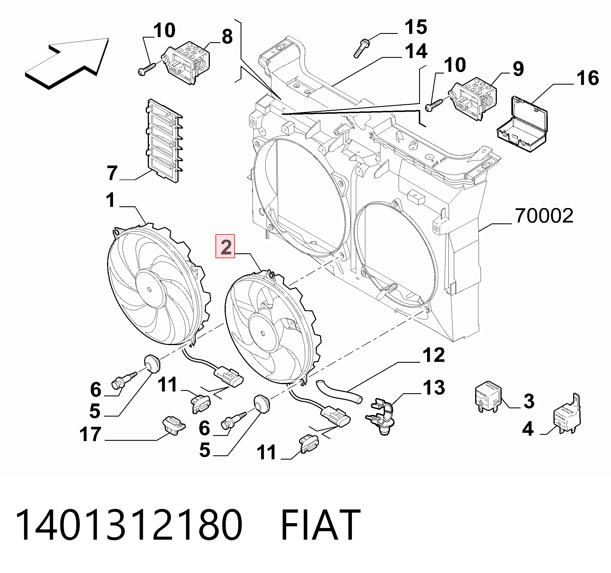 1401312180 Fiat/Alfa/Lancia