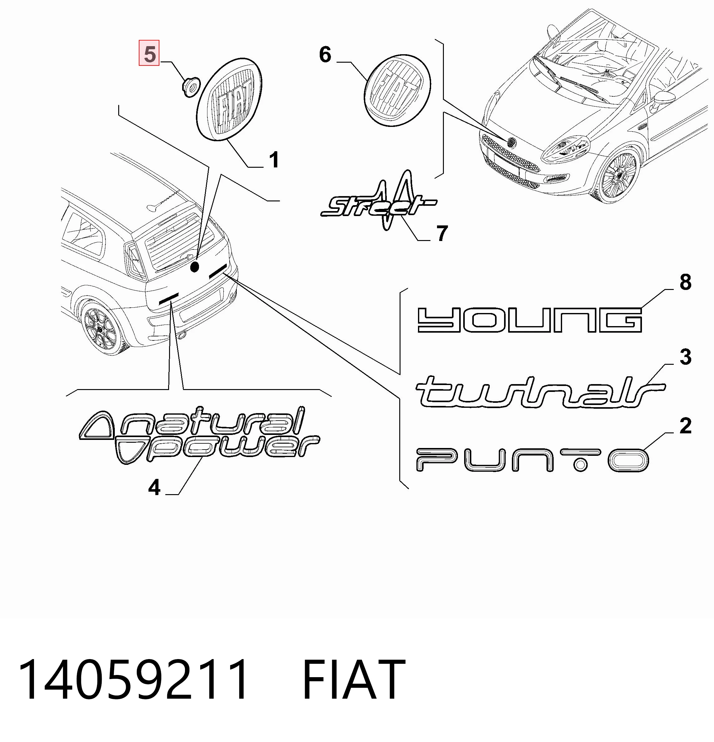 14059211 Fiat/Alfa/Lancia
