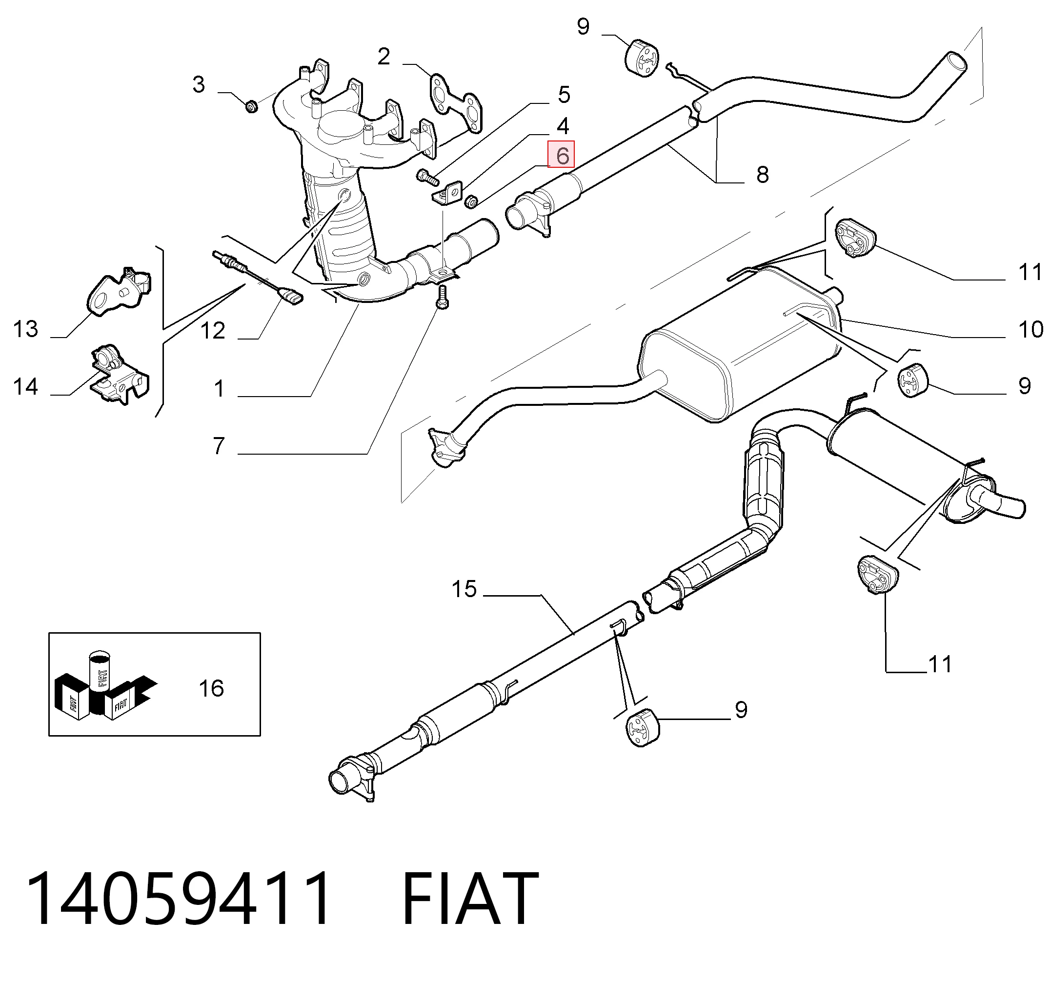 14059411 Fiat/Alfa/Lancia