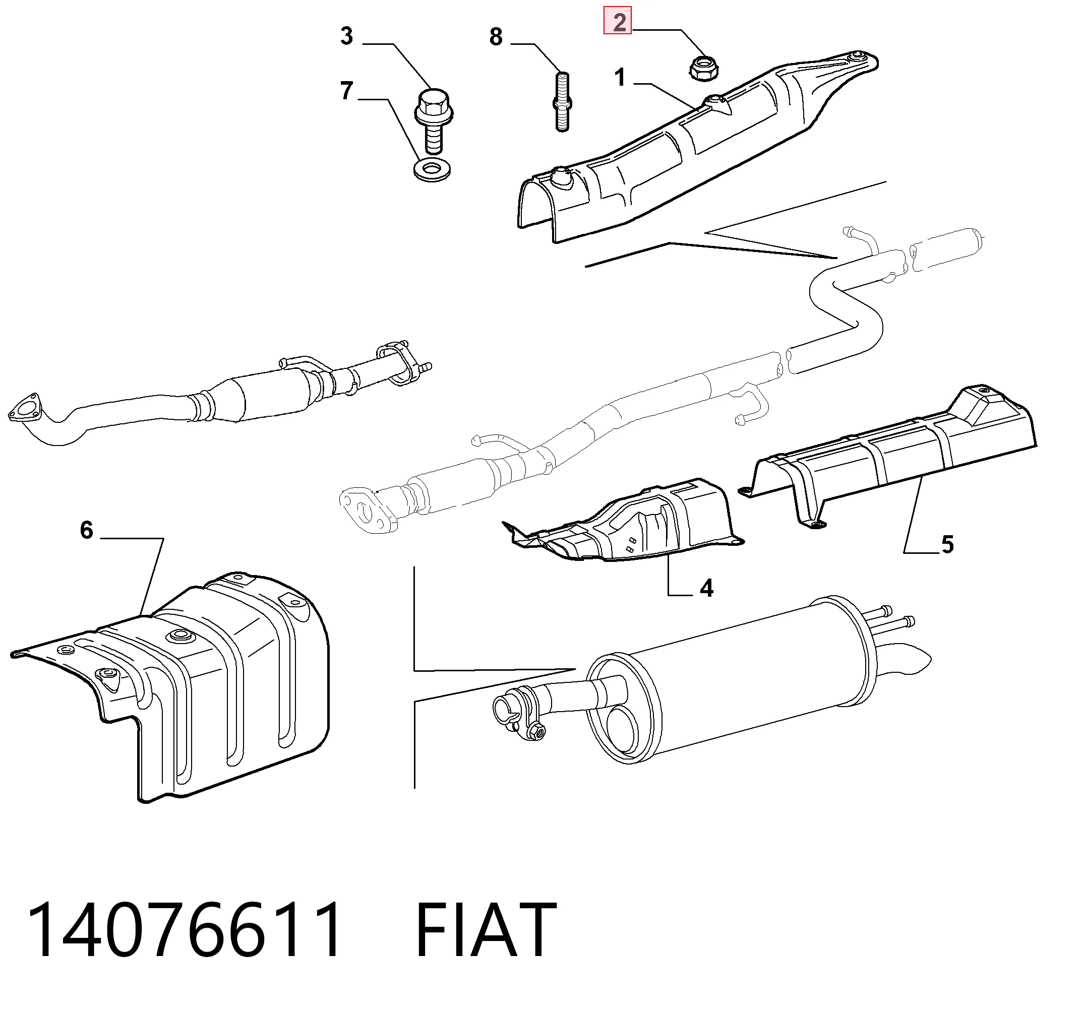 14076611 Fiat/Alfa/Lancia