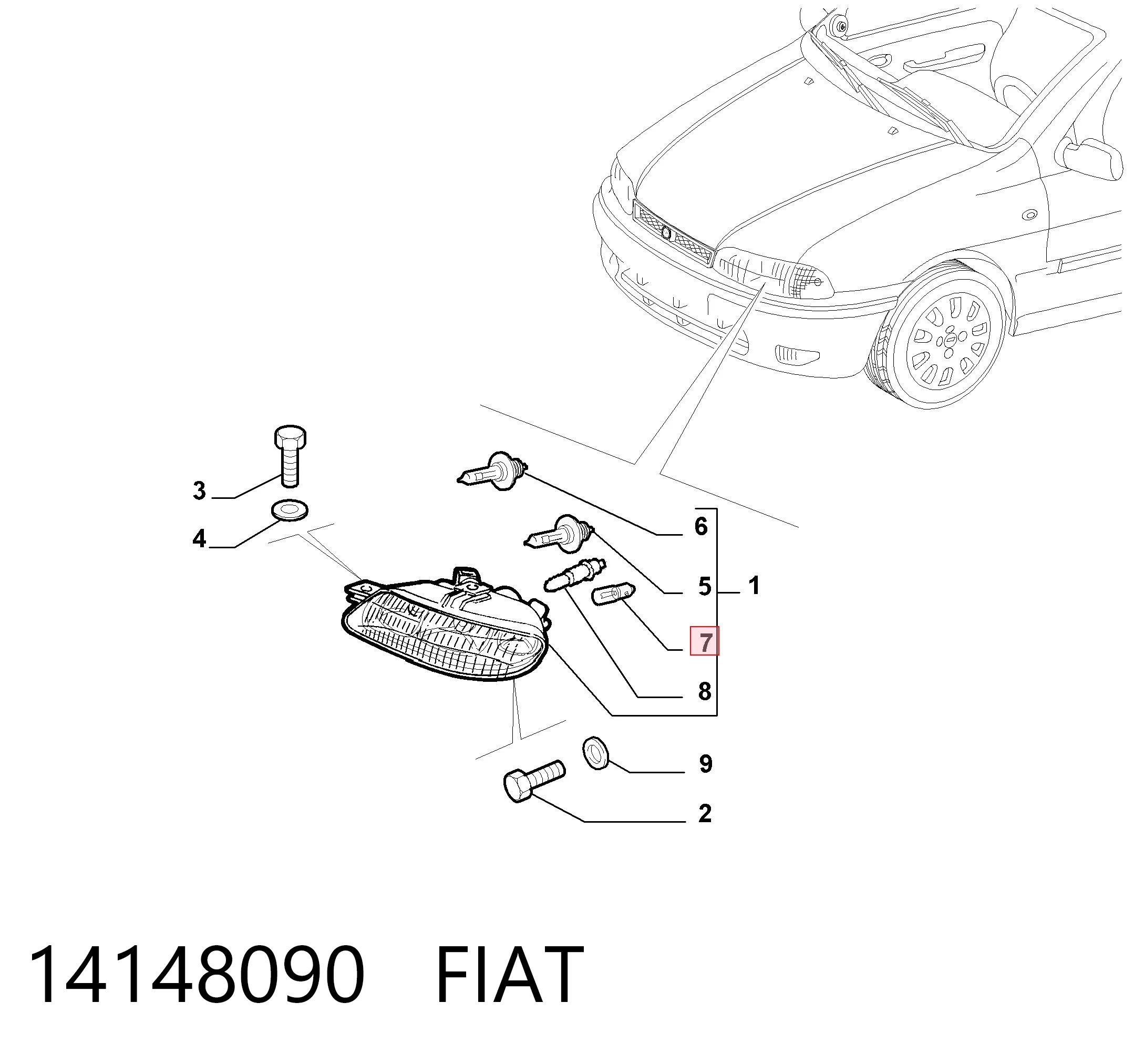 14148090 Fiat/Alfa/Lancia