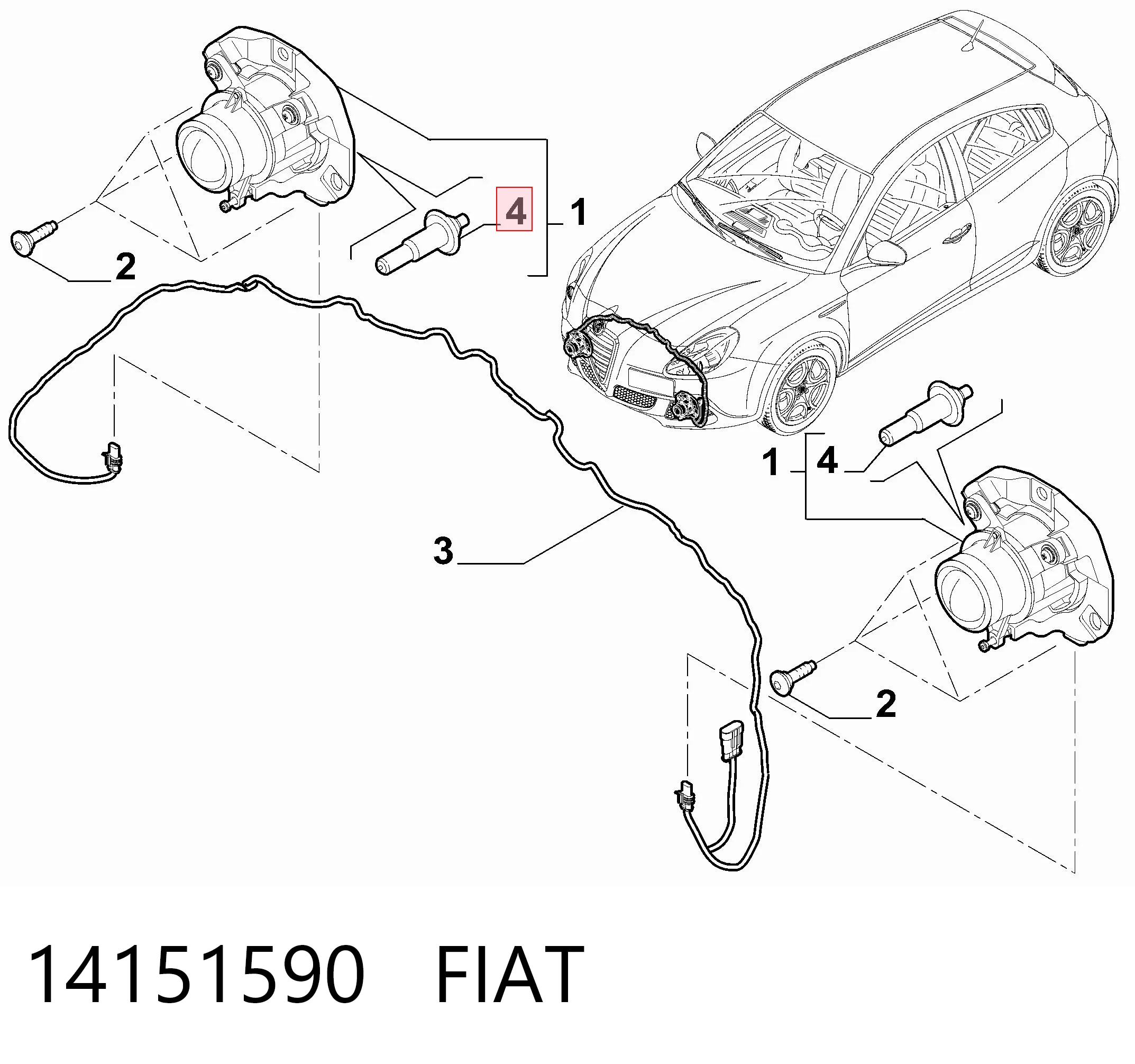 14151590 Fiat/Alfa/Lancia
