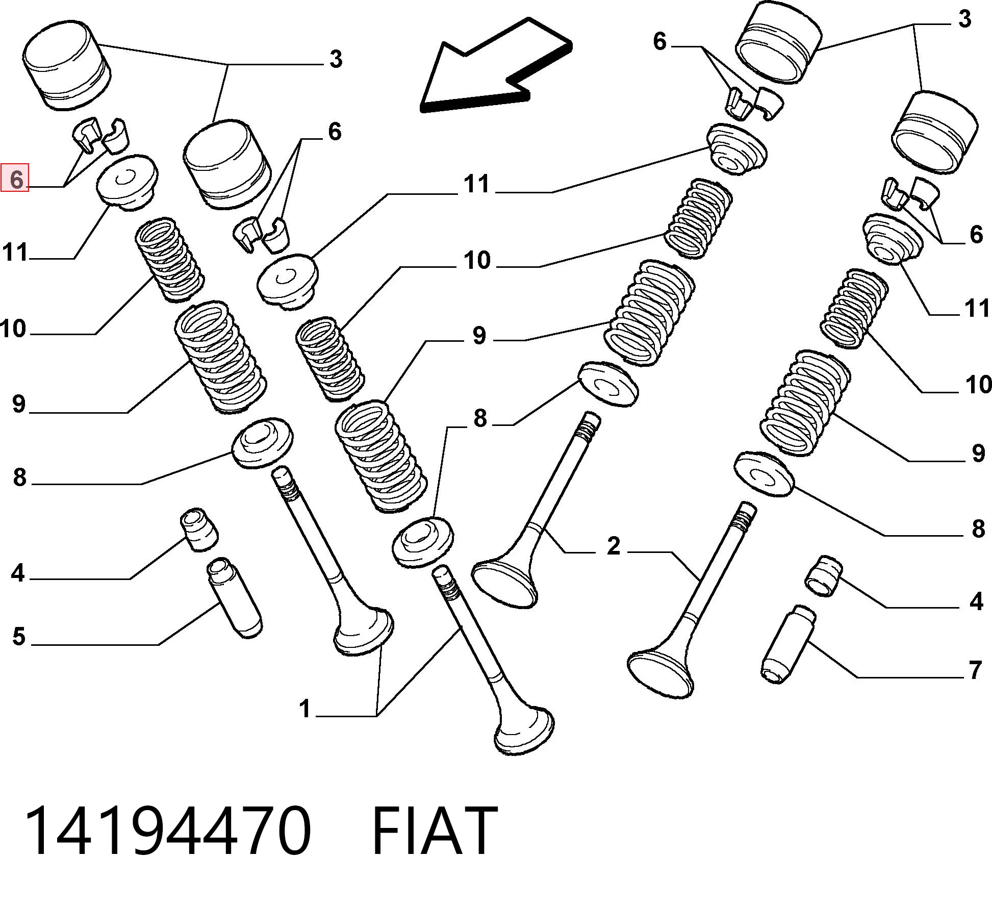 14194470 Fiat/Alfa/Lancia