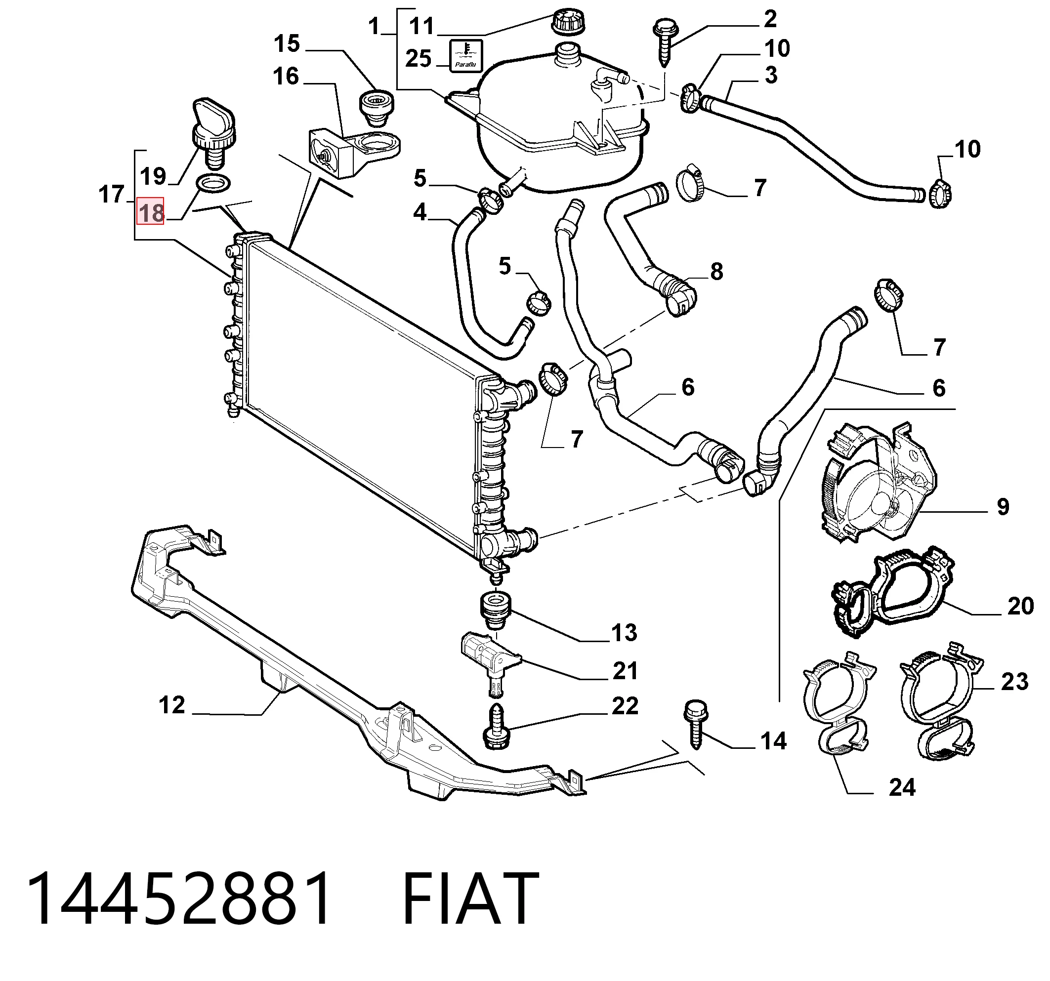 14452881 Fiat/Alfa/Lancia