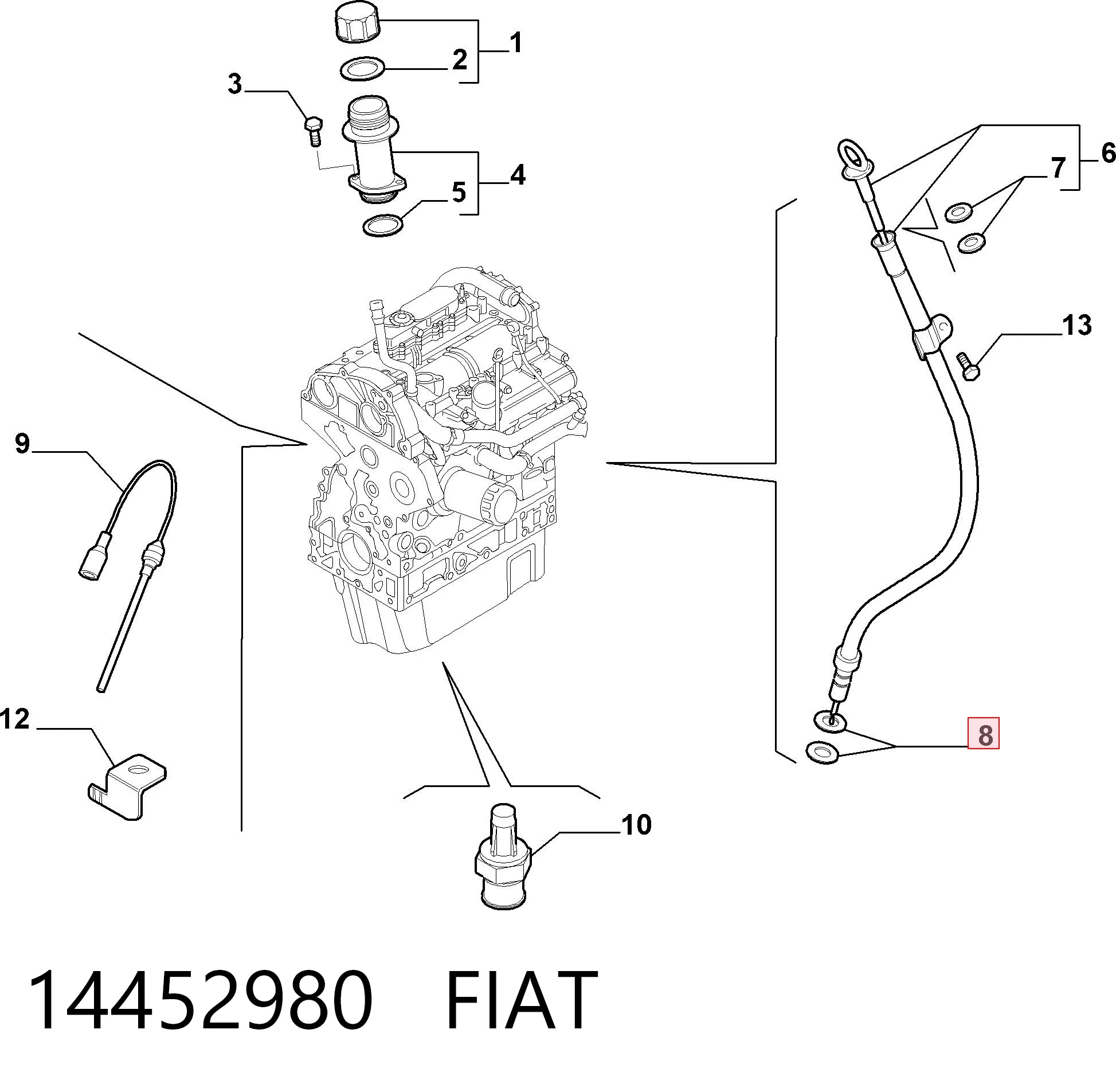 14452980 Fiat/Alfa/Lancia