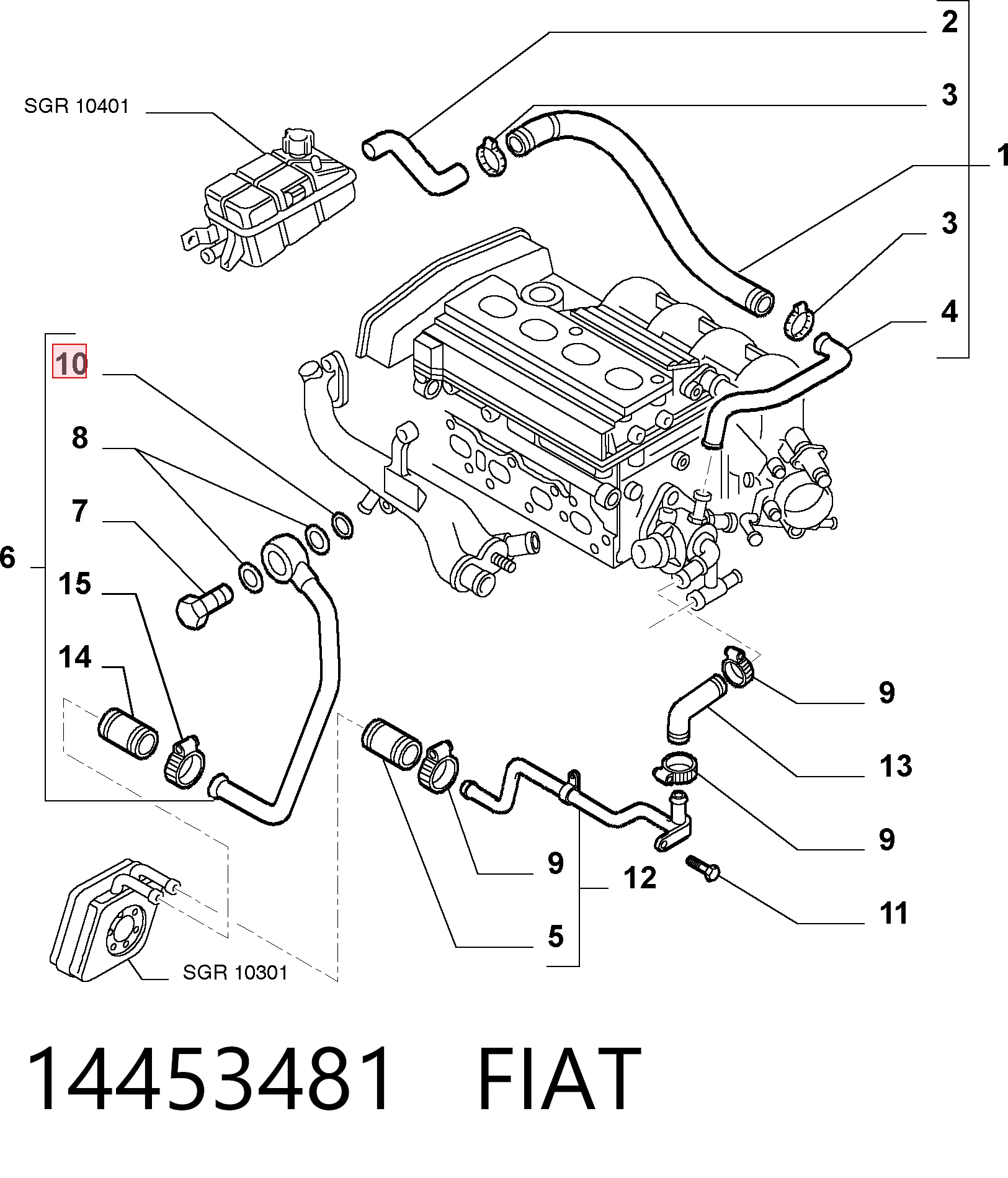 14453481 Fiat/Alfa/Lancia