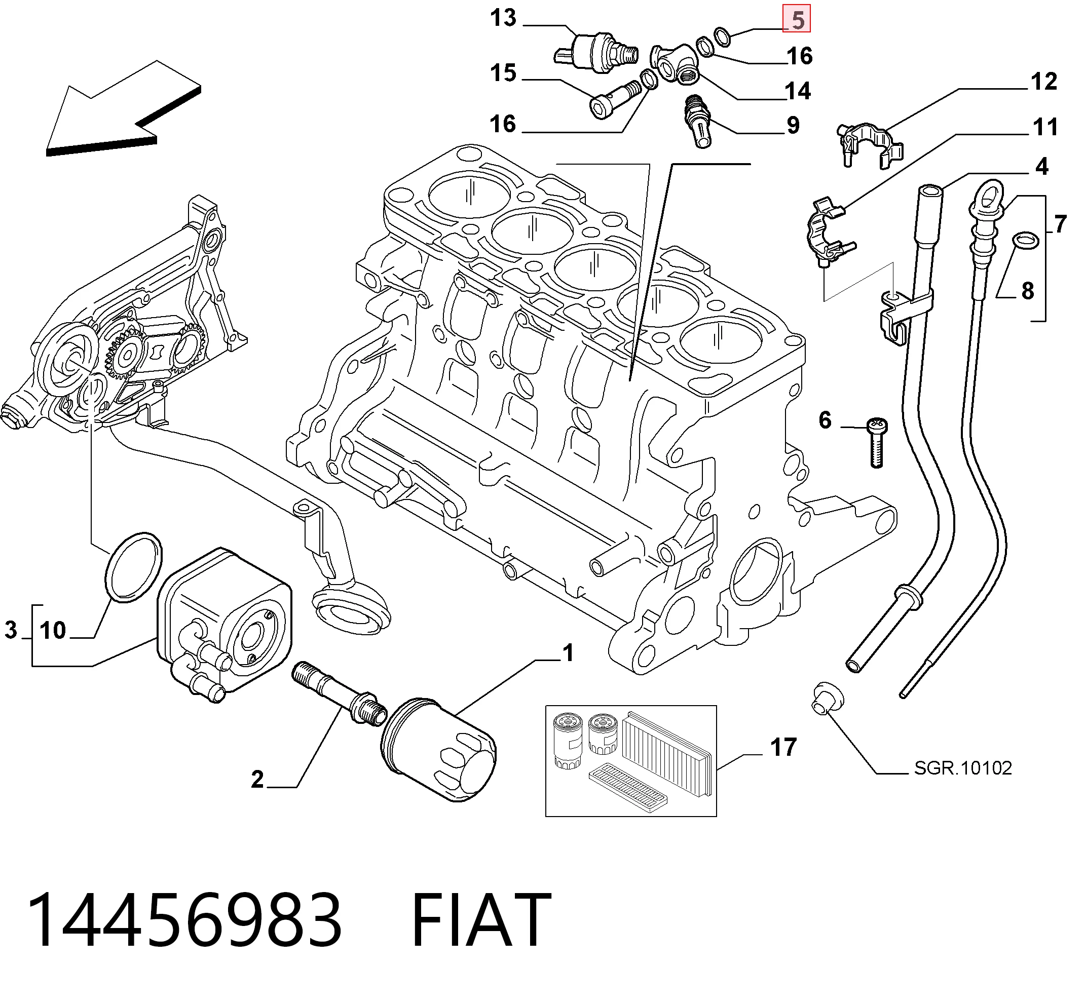 14456983 Fiat/Alfa/Lancia