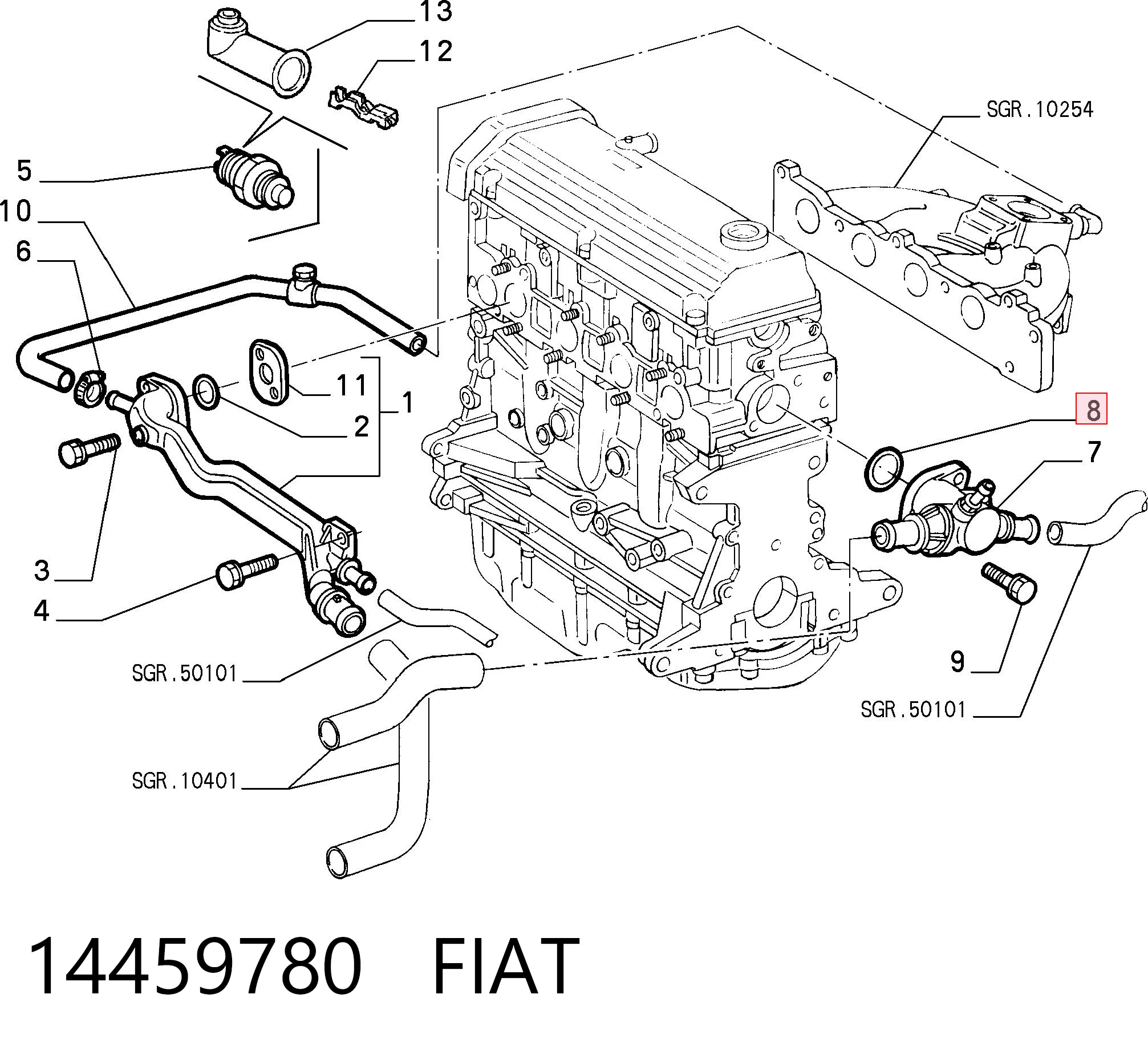 14459780 Fiat/Alfa/Lancia