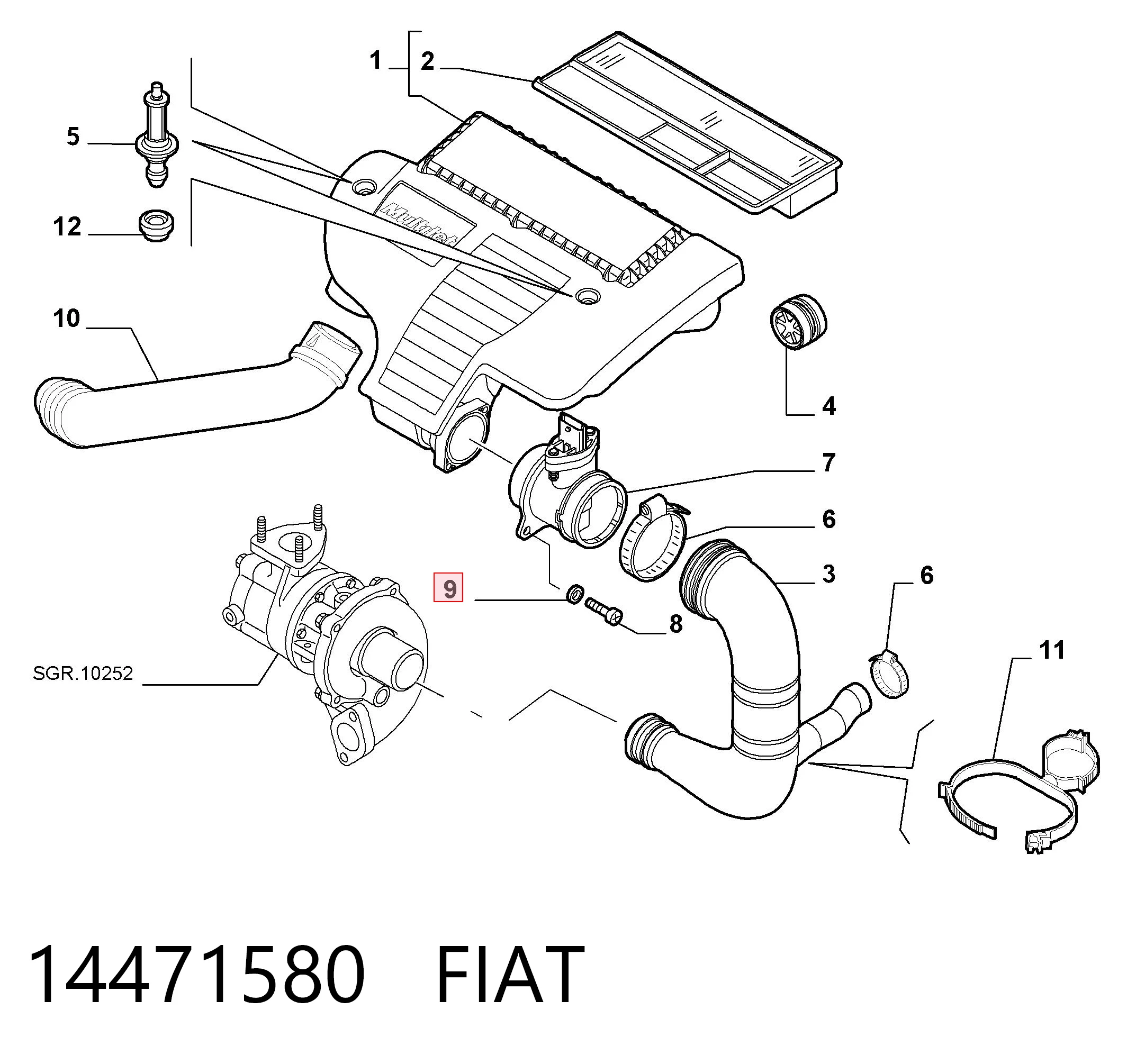 14471580 Fiat/Alfa/Lancia