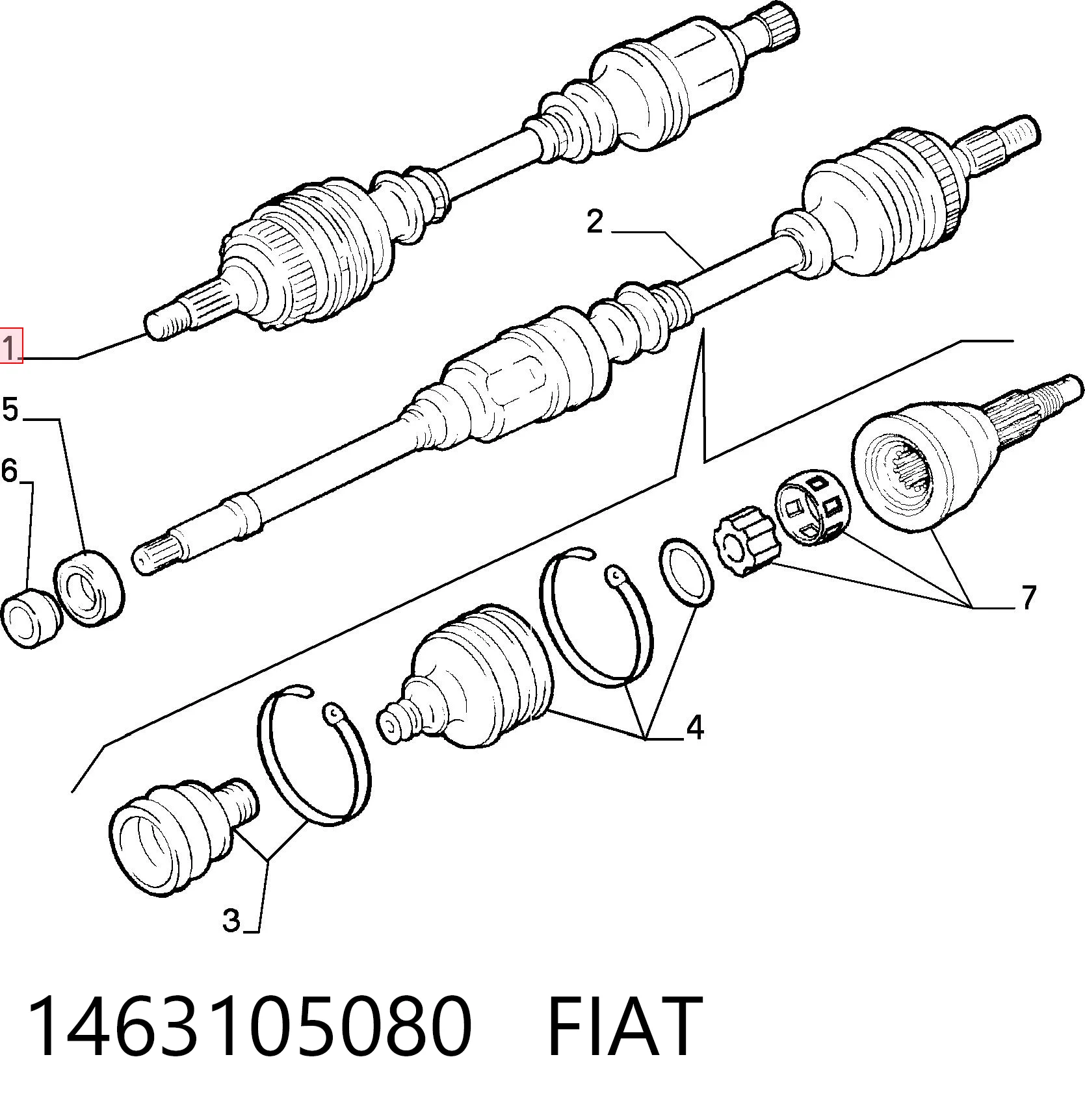 1463105080 Fiat/Alfa/Lancia