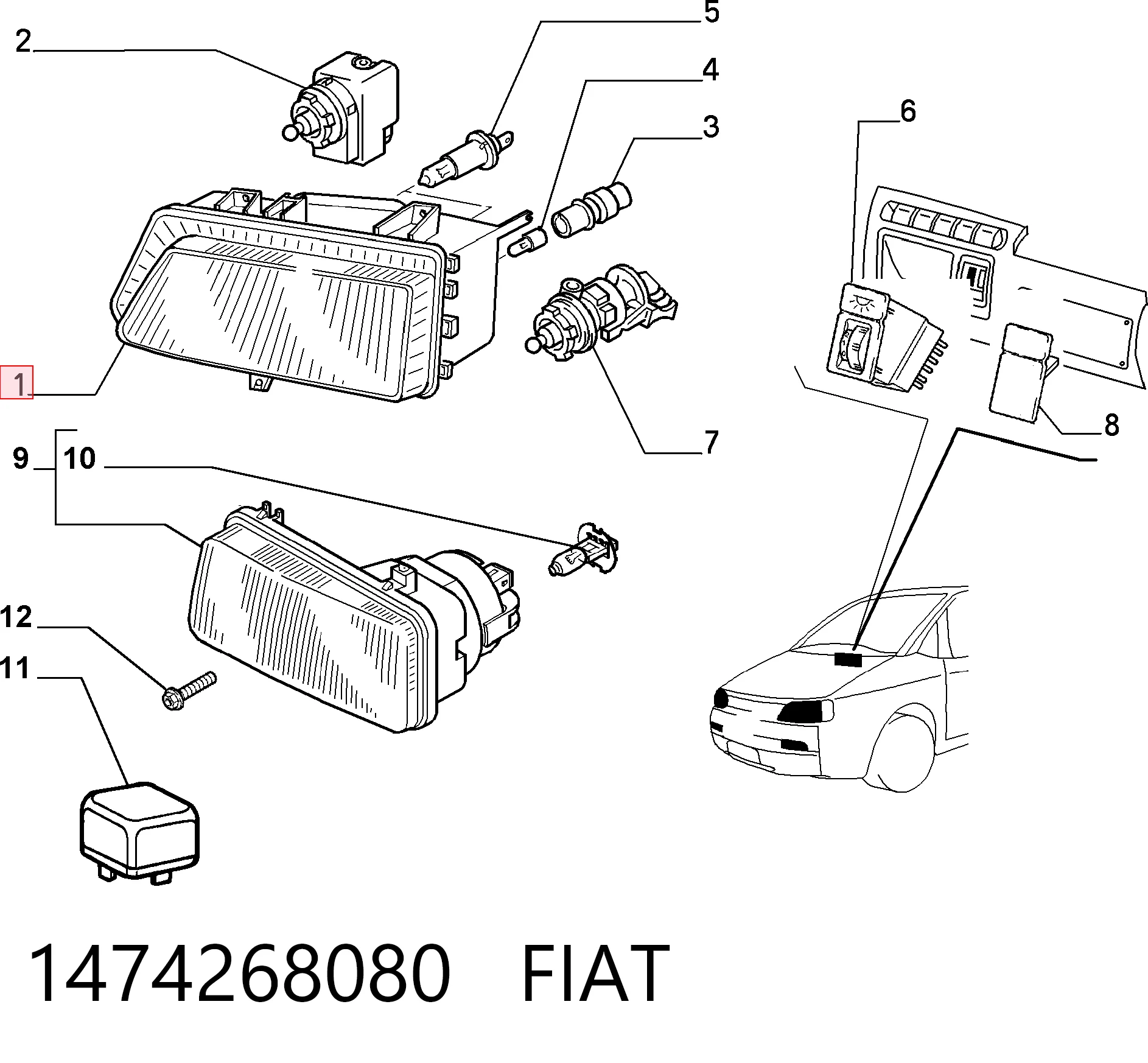 1474268080 Fiat/Alfa/Lancia