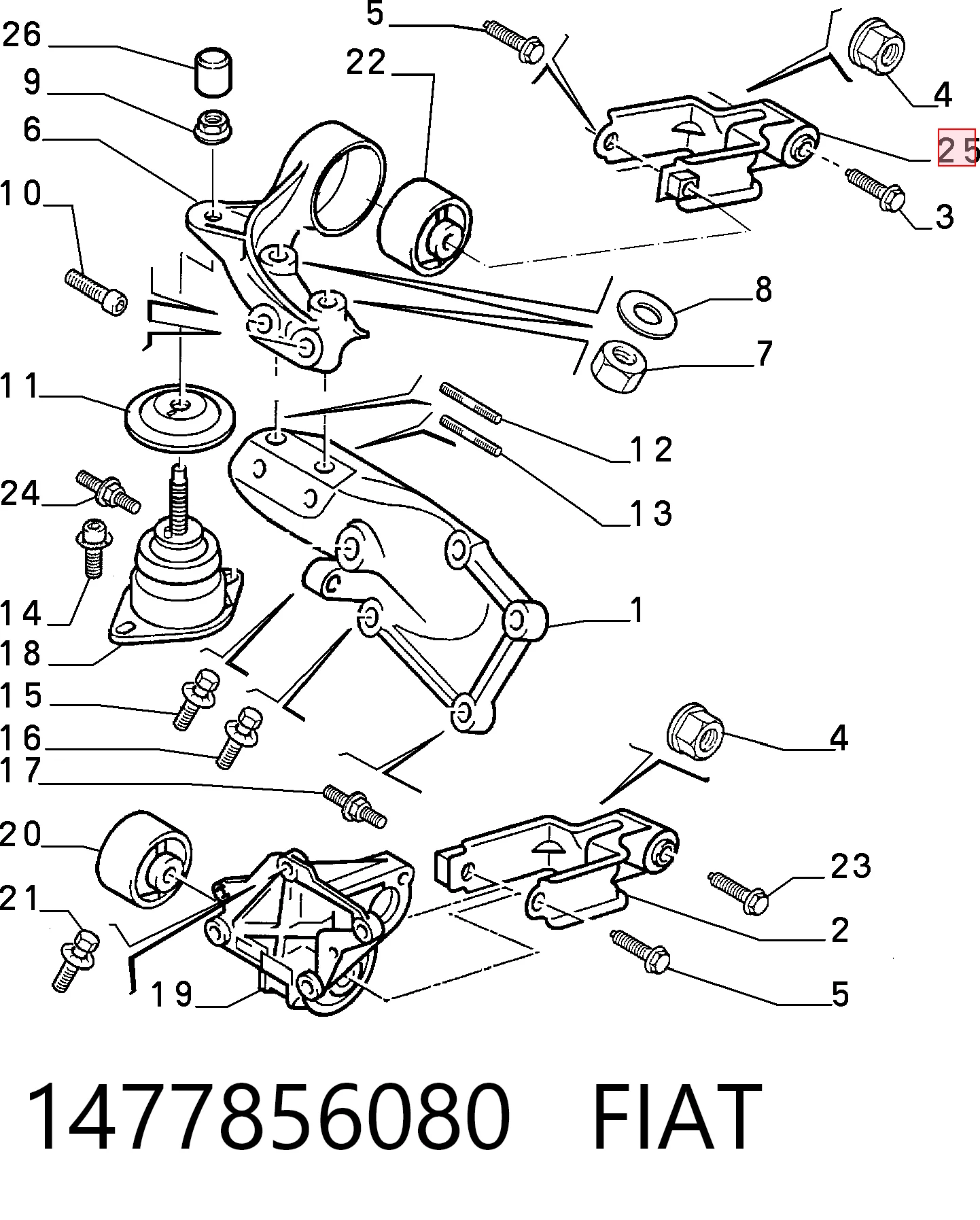 1477856080 Fiat/Alfa/Lancia